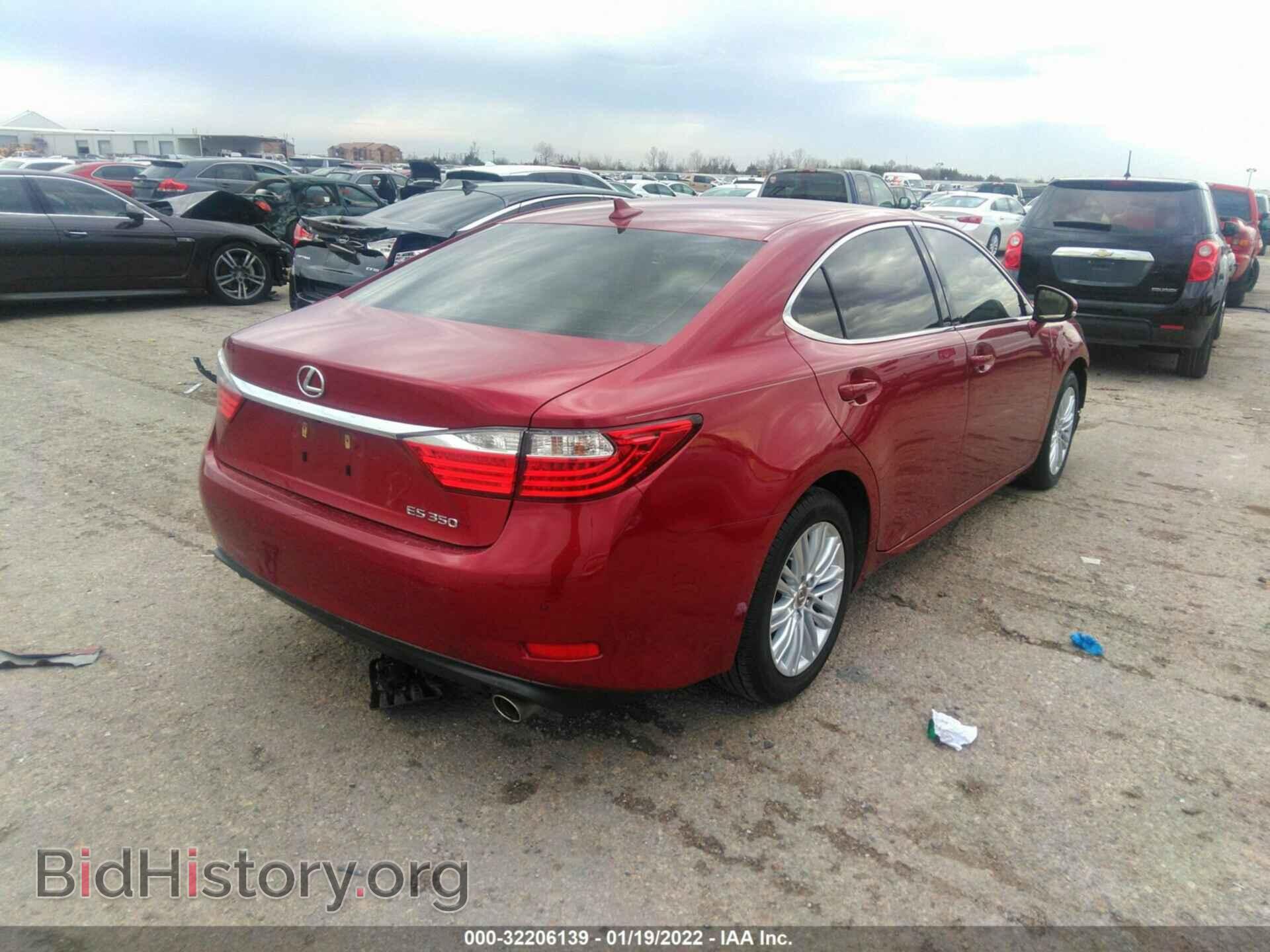 2014 LEXUS ES 350 - VIN: JTHBK1GG2E2090550 - Фото 4