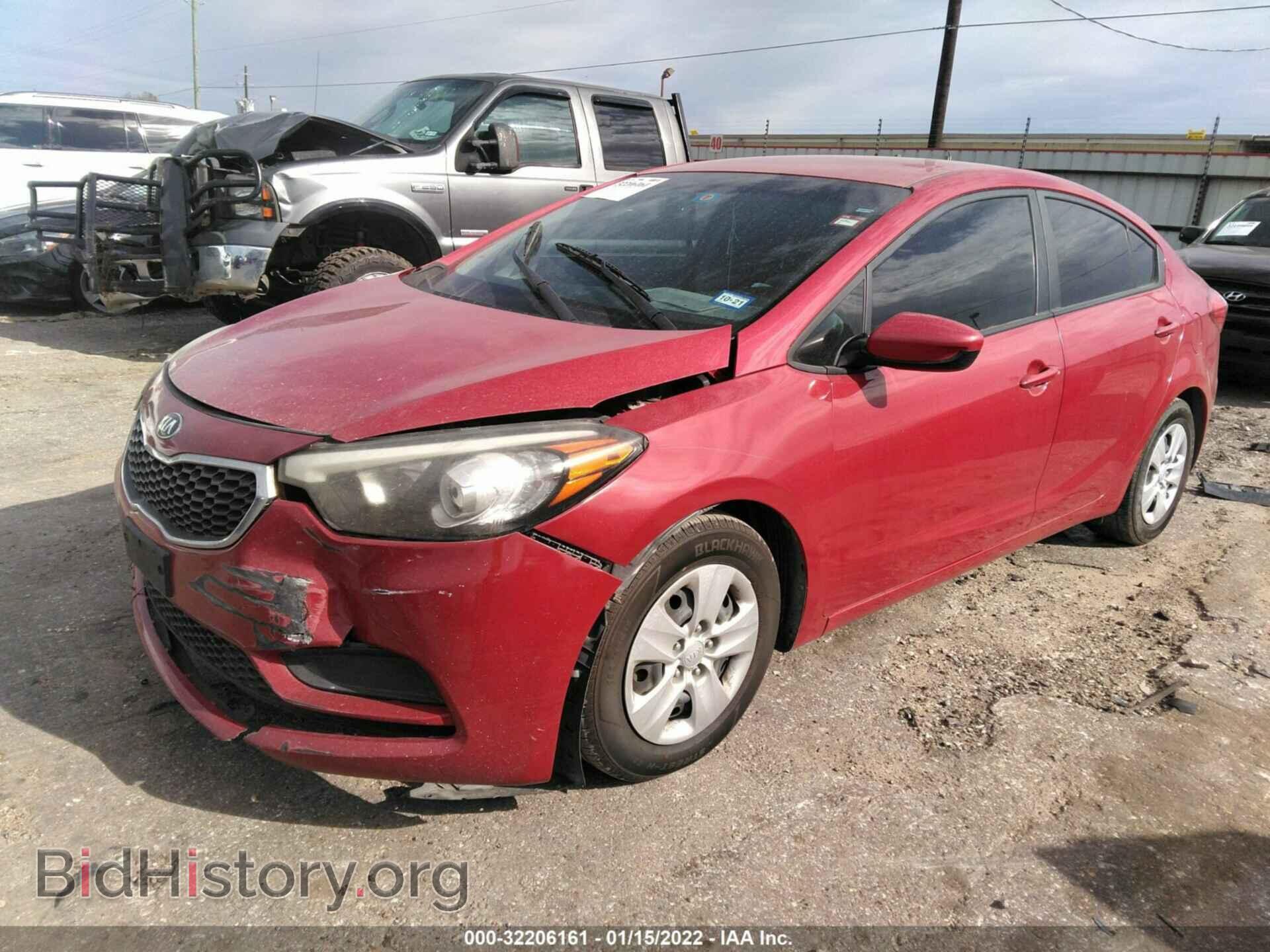 2016 KIA FORTE - VIN: KNAFK4A62G5585978 - Фото 2