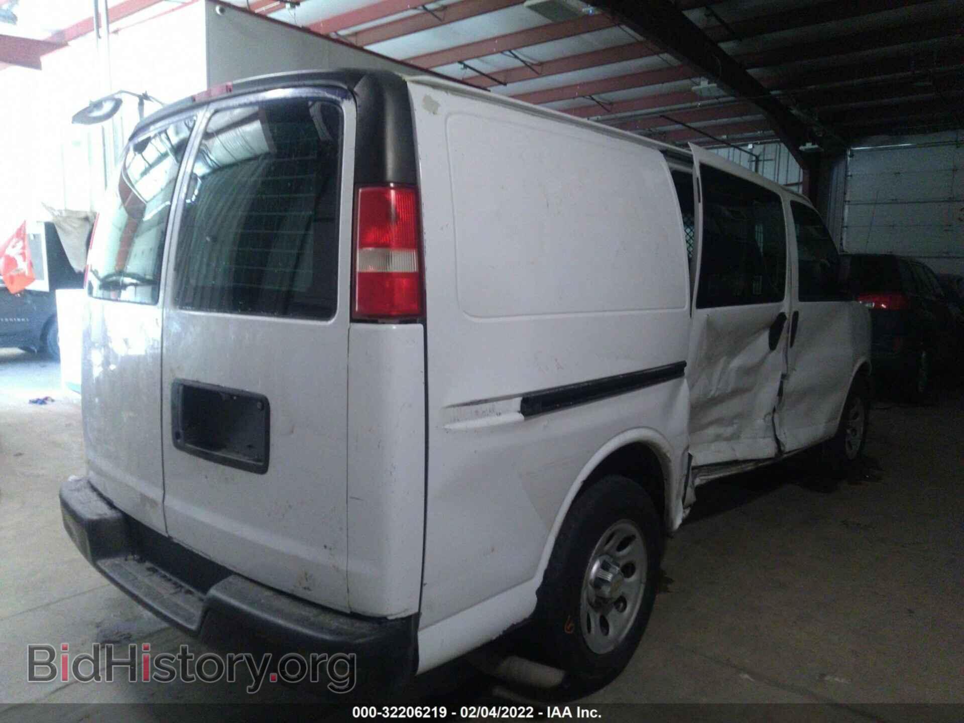 2012 CHEVROLET EXPRESS CARGO VAN - VIN: 1GCSGAFX5C1137318 - Фото 4