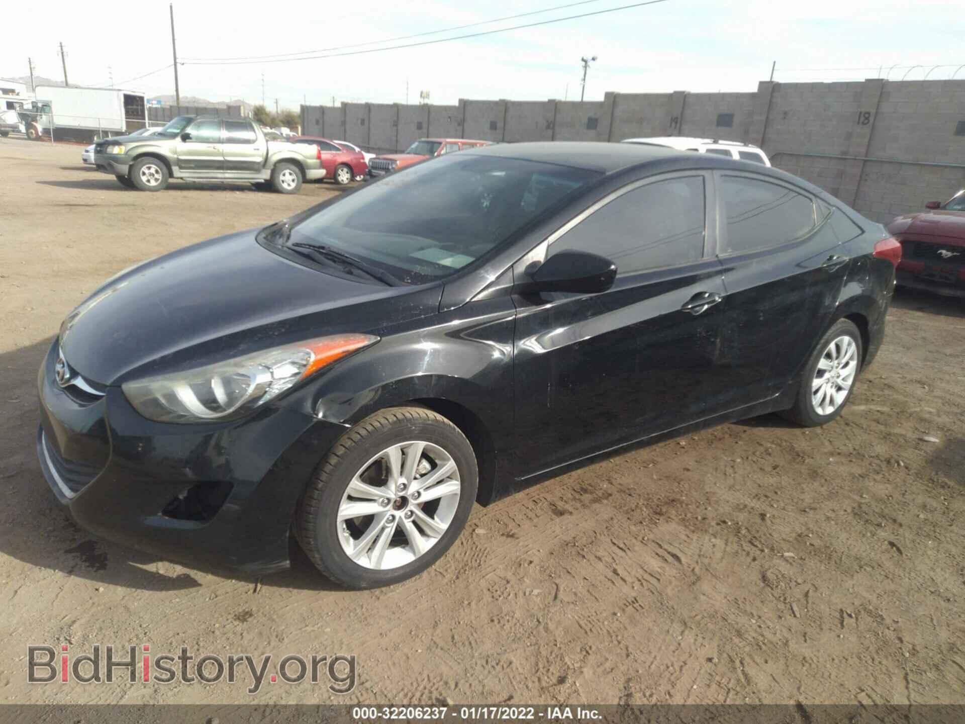 2012 HYUNDAI ELANTRA - VIN: 5NPDH4AE5CH069706 - Фото 2