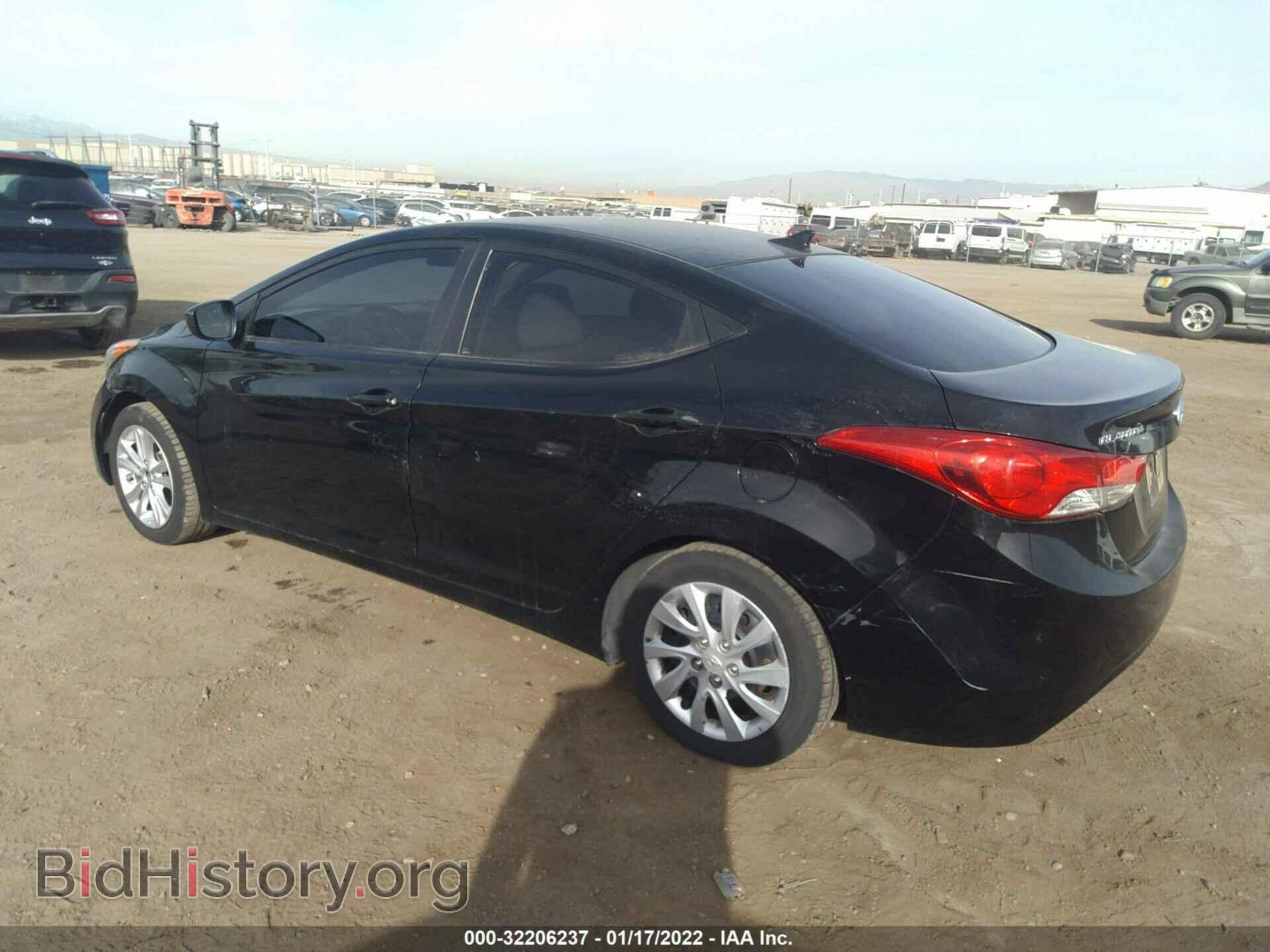2012 HYUNDAI ELANTRA - VIN: 5NPDH4AE5CH069706 - Фото 3