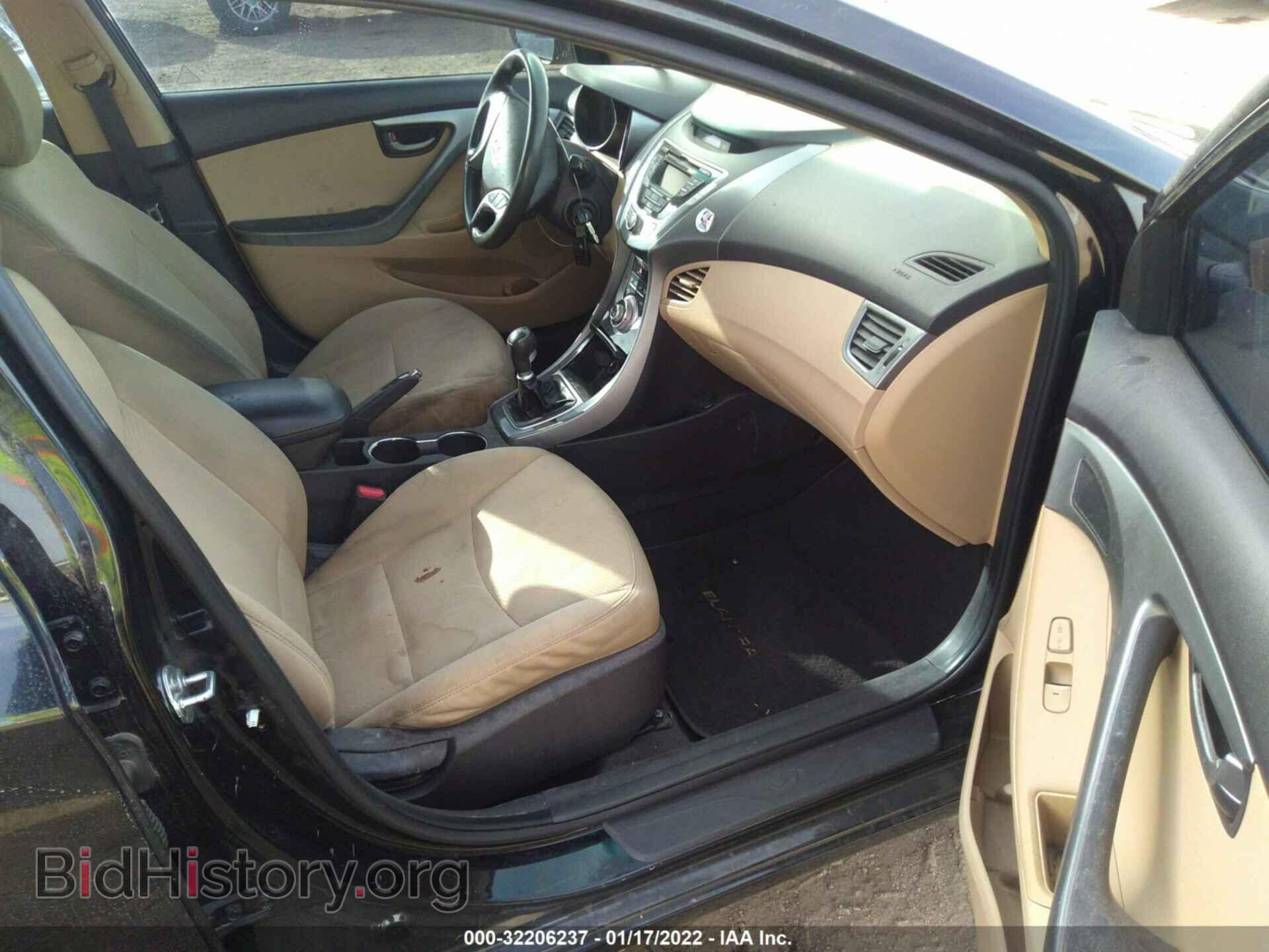 2012 HYUNDAI ELANTRA - VIN: 5NPDH4AE5CH069706 - Фото 5