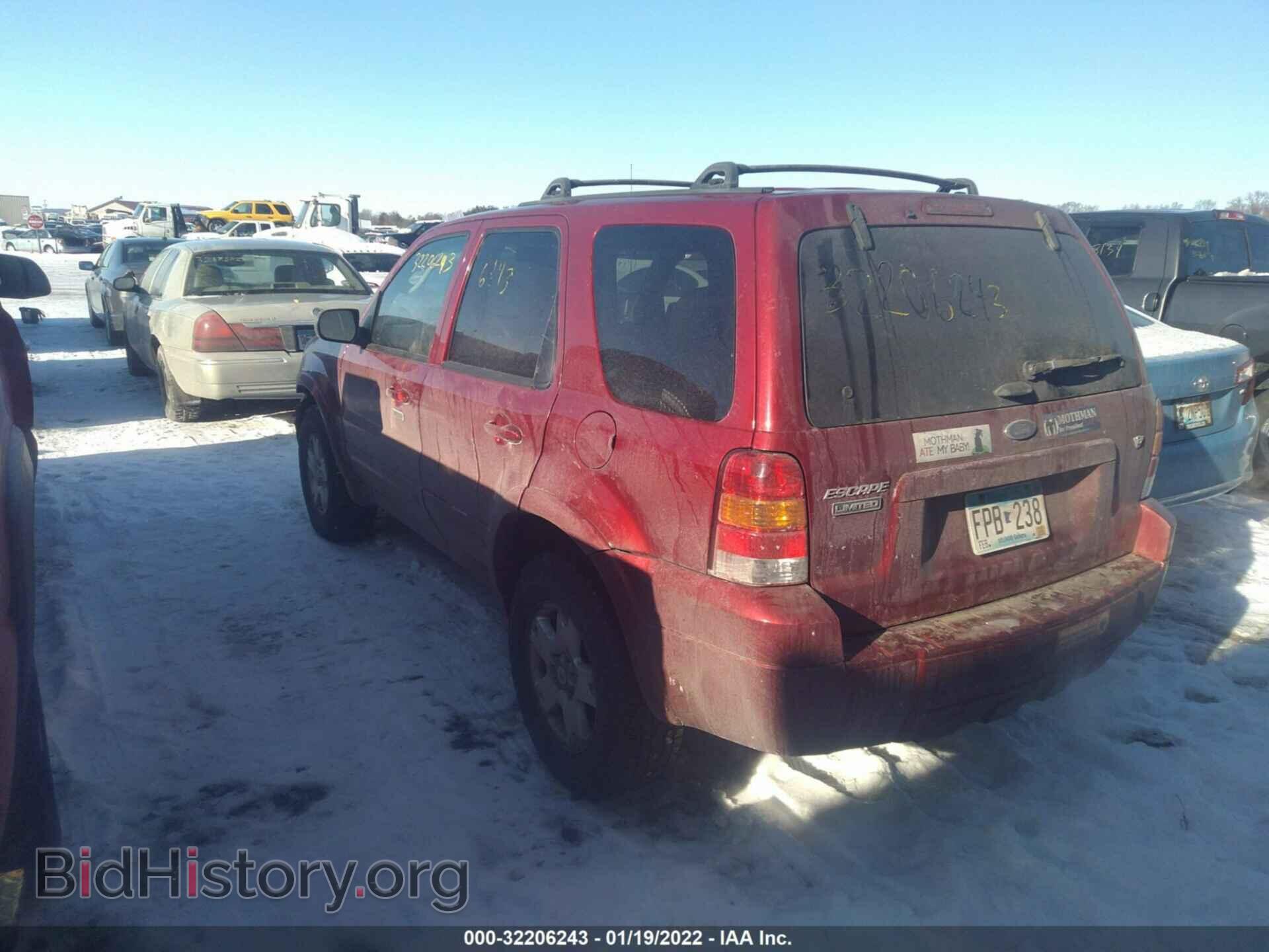 2006 FORD ESCAPE - VIN: 1FMYU94176KD24280 - Фото 3