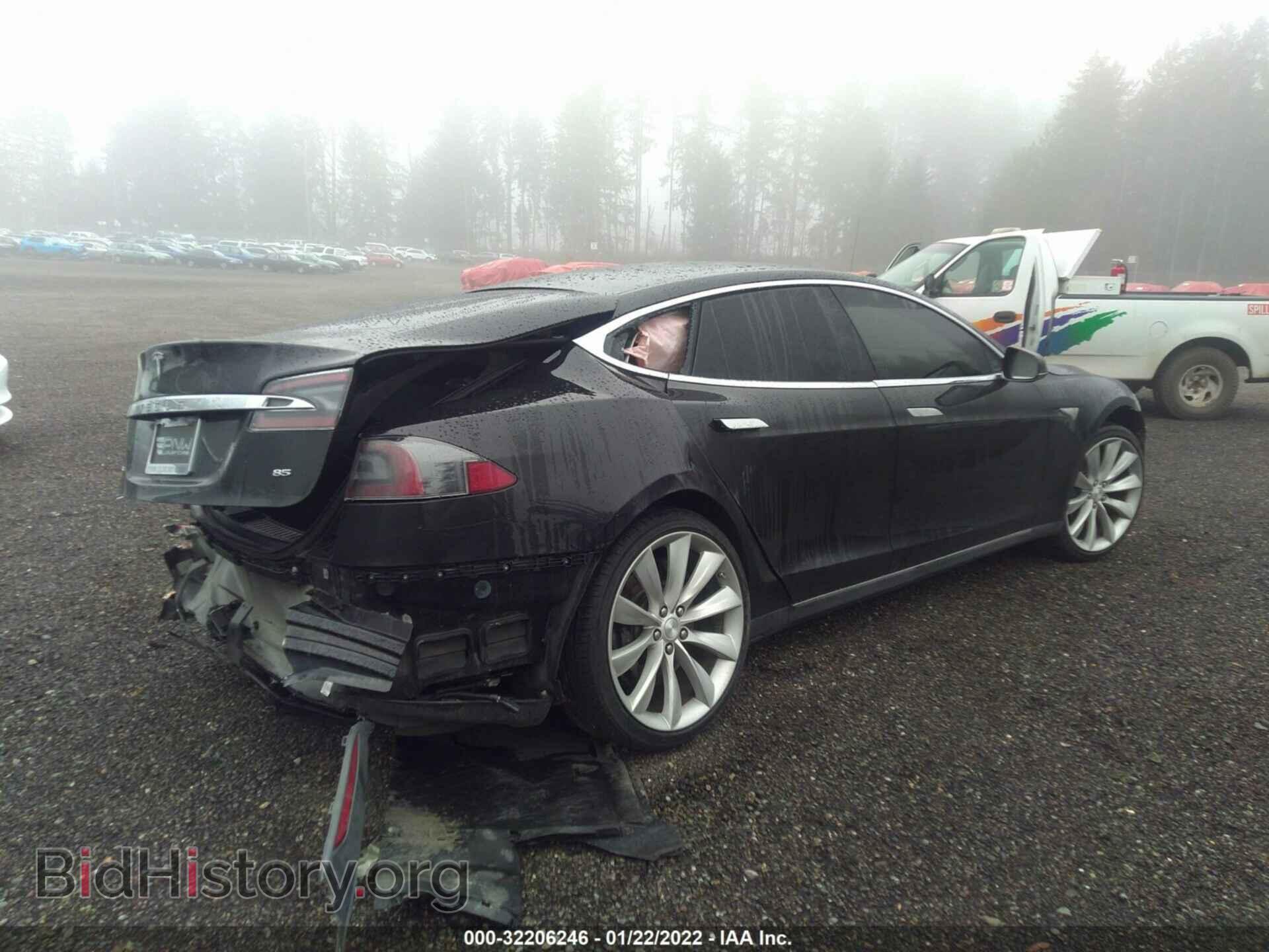 2014 TESLA MODEL S - VIN: 5YJSA1H13EFP64555 - Фото 4