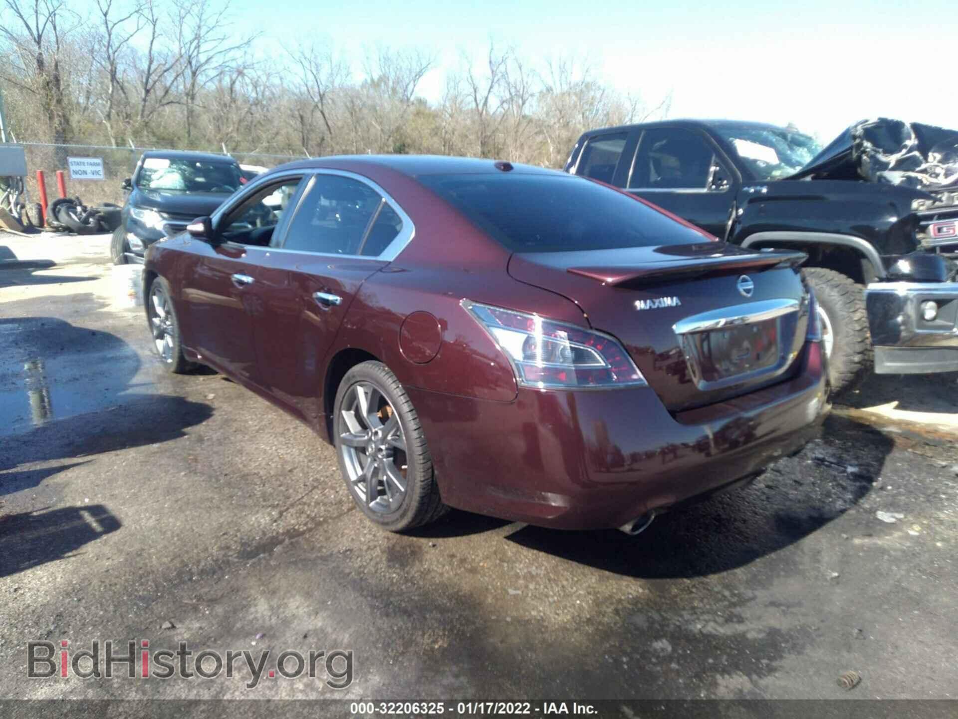 2014 NISSAN MAXIMA - VIN: 1N4AA5AP0EC451063 - Фото 3
