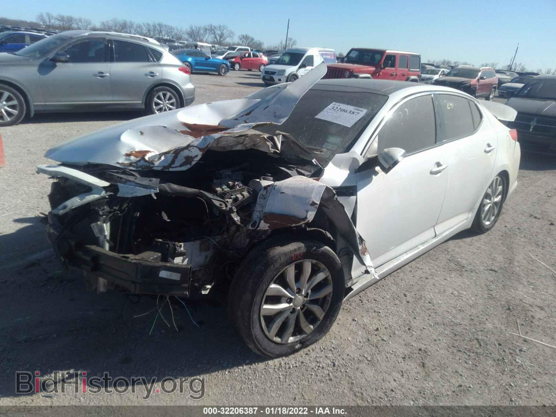 2013 KIA OPTIMA - VIN: 5XXGN4A75DG133053 - Фото 2