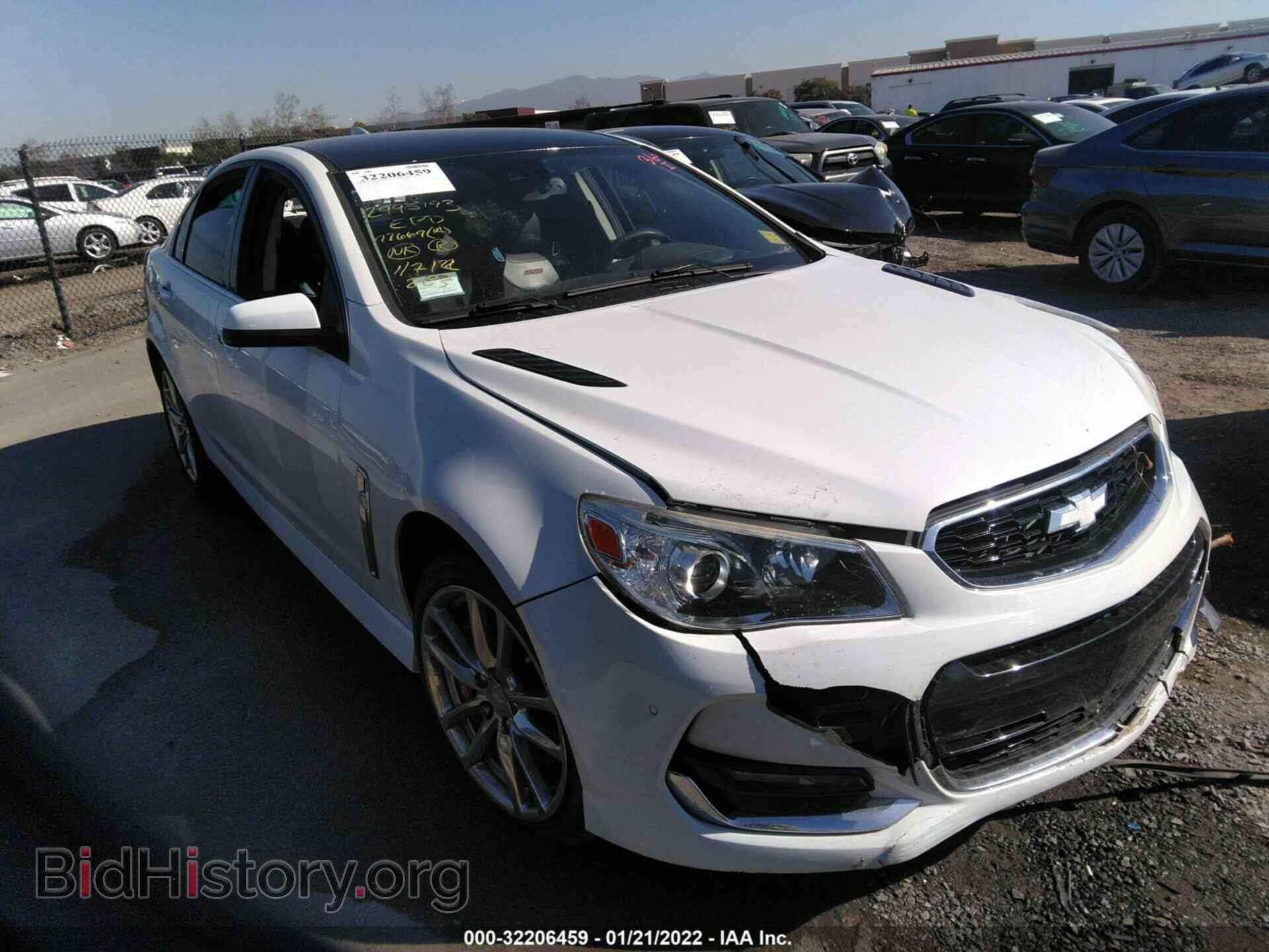 Photo 6G3F15RWXHL301335 - CHEVROLET SS 2017