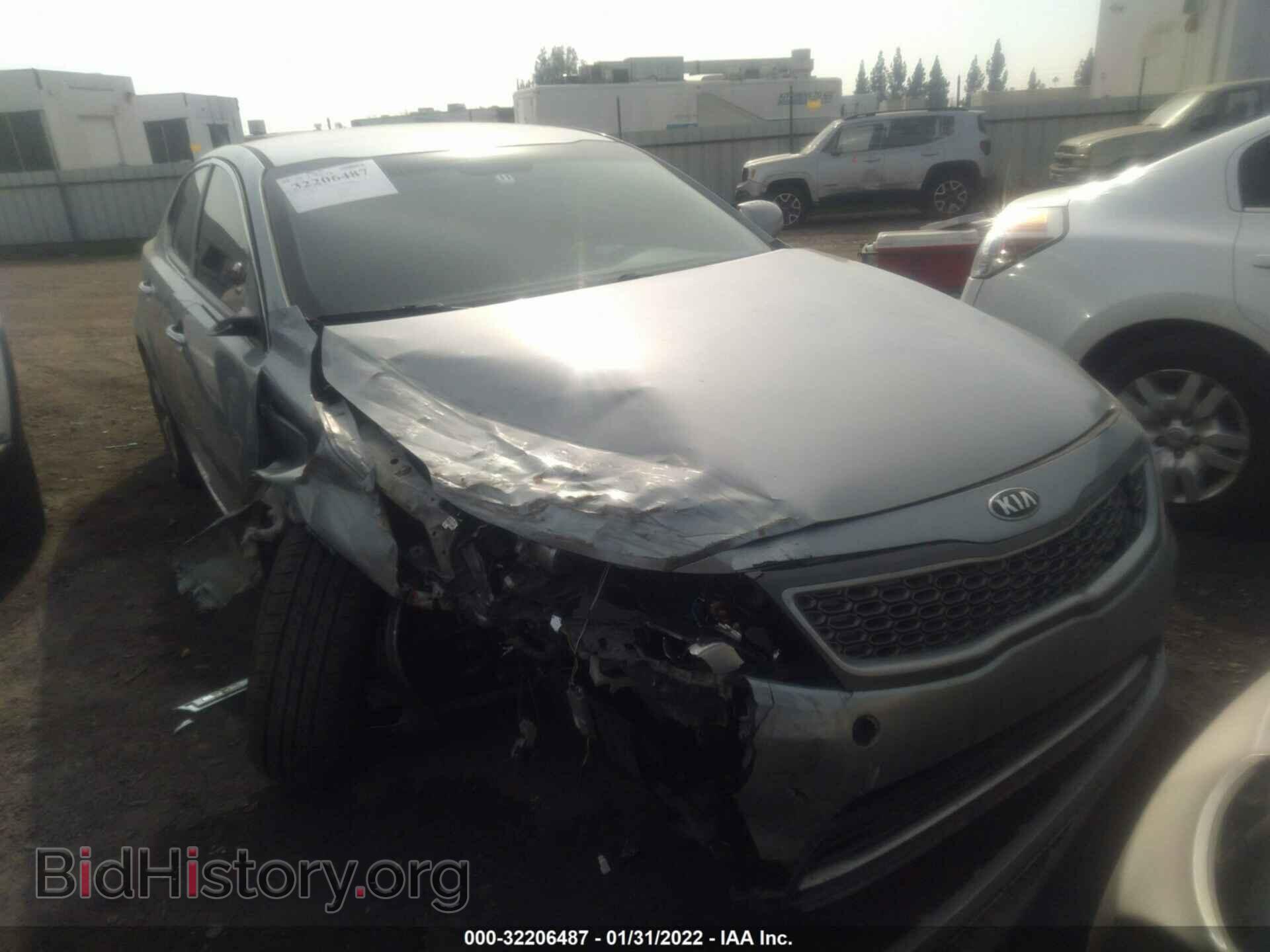 Фотография KNAGM4AD4G5096771 - KIA OPTIMA HYBRID 2016