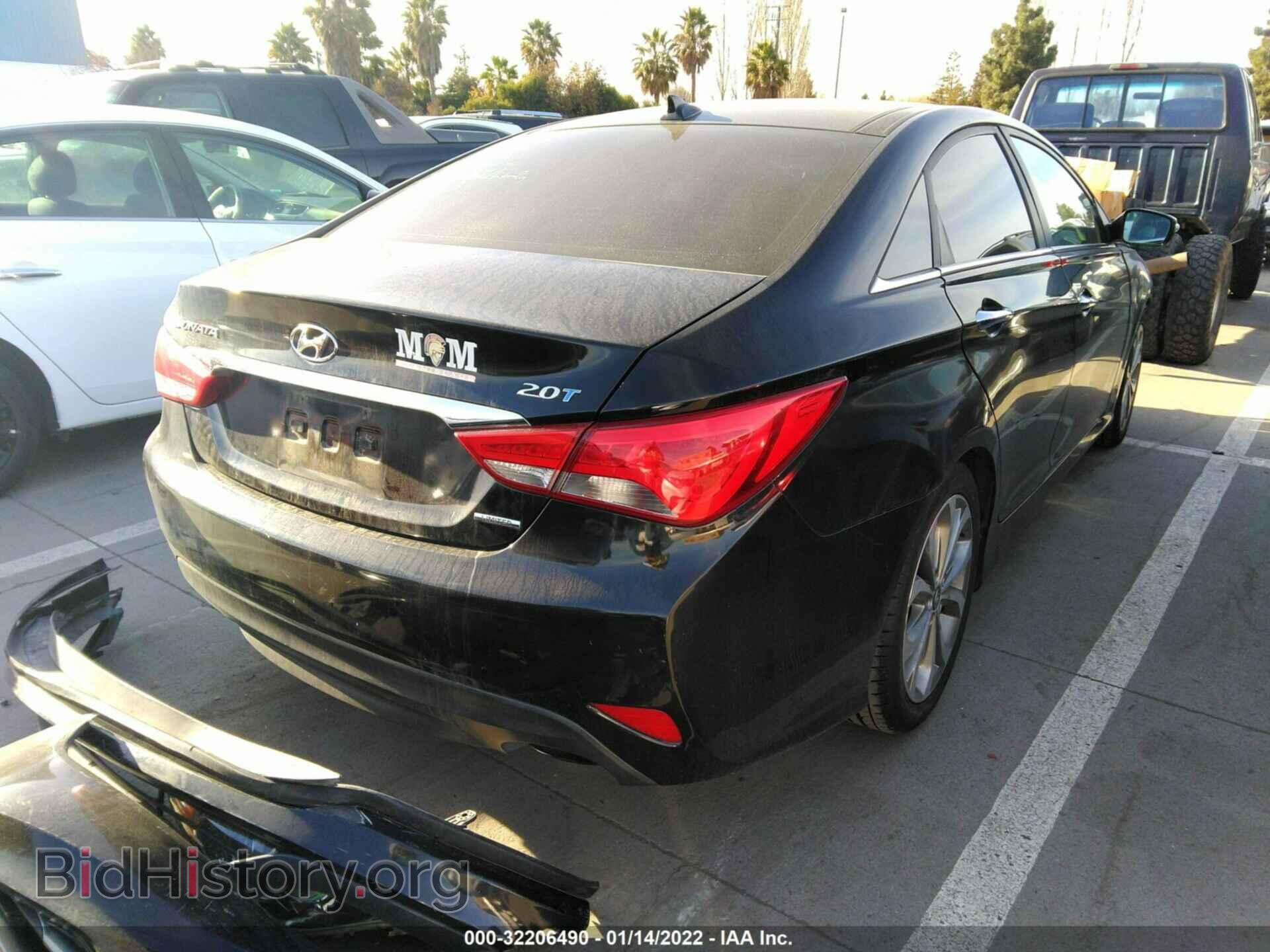 2014 HYUNDAI SONATA - VIN: 5NPEC4AB5EH847062 - Фото 4