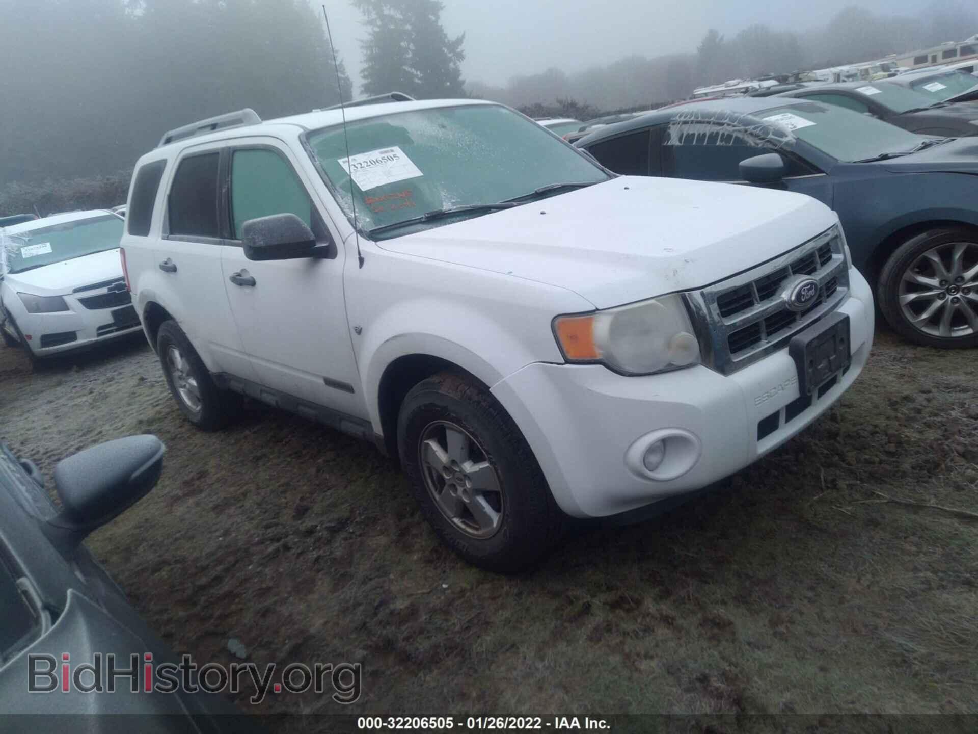 Photo 1FMCU93108KC98734 - FORD ESCAPE 2008