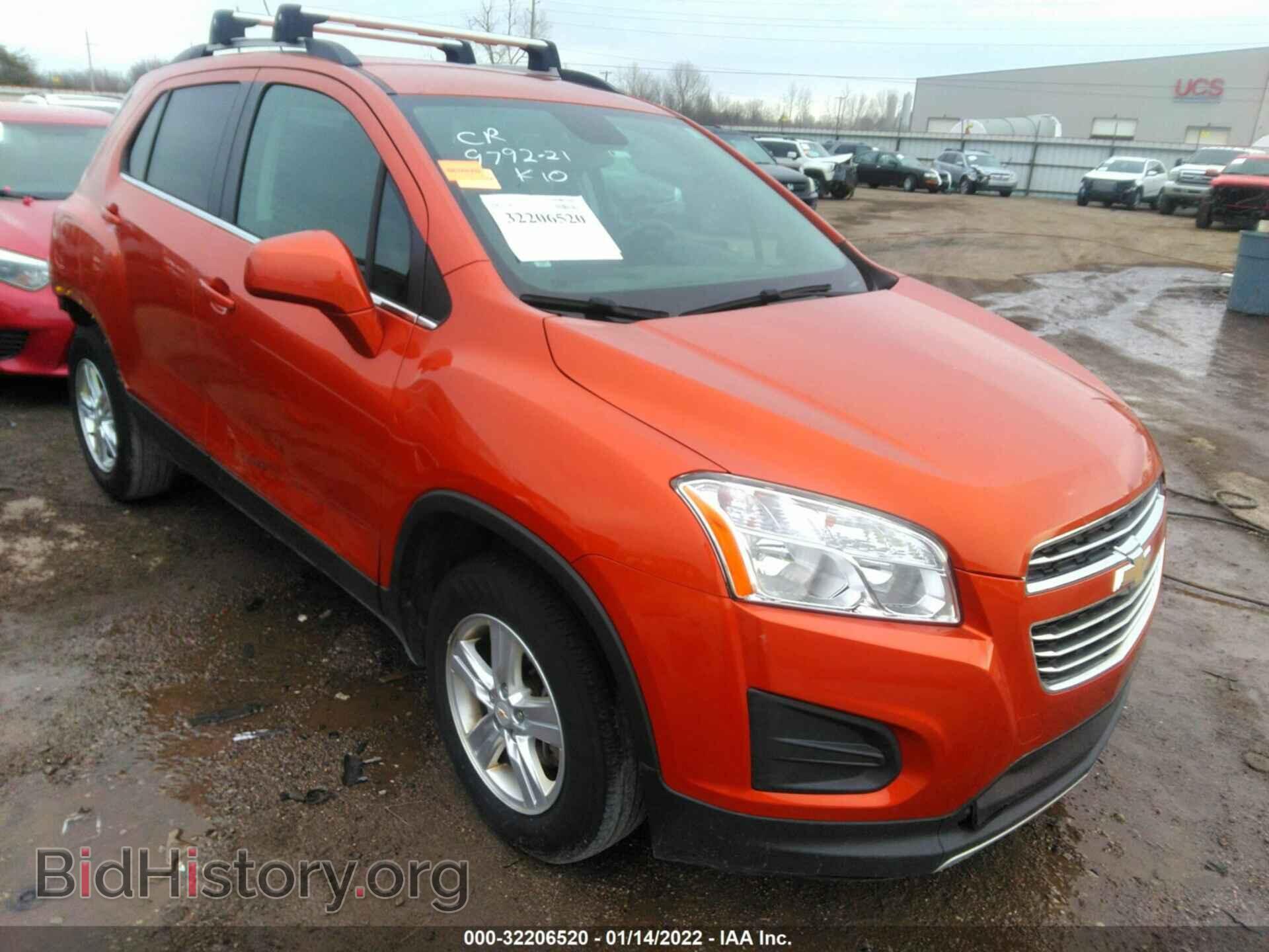 Photo KL7CJRSB7FB187955 - CHEVROLET TRAX 2015