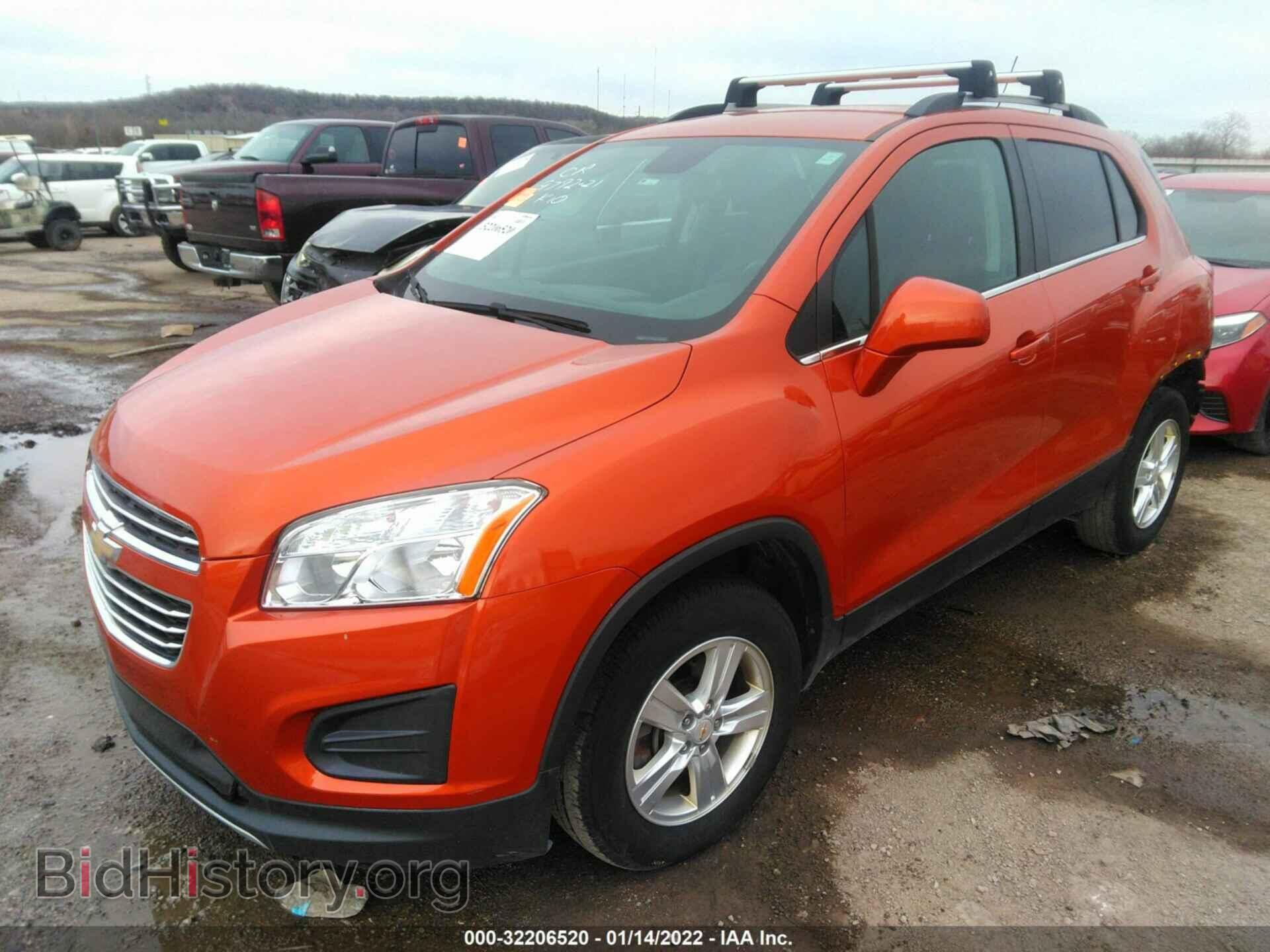 2015 CHEVROLET TRAX - VIN: KL7CJRSB7FB187955 - Фото 2