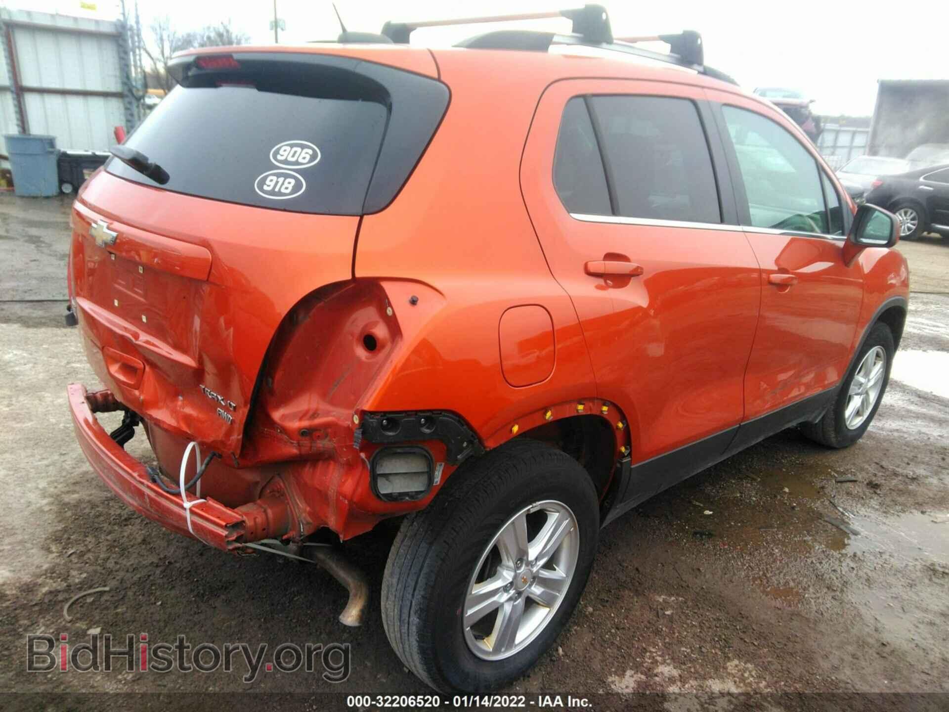 2015 CHEVROLET TRAX - VIN: KL7CJRSB7FB187955 - Фото 4