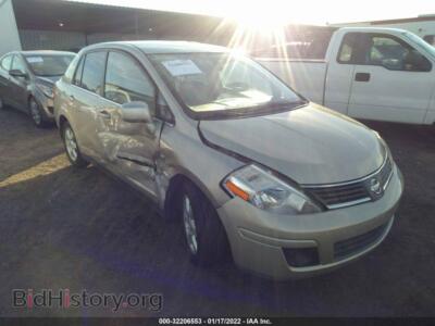 2007 Nissan VERSA 1.8 SL, серебристый — VIN 3N1BC11EX7L433017, IAAI
