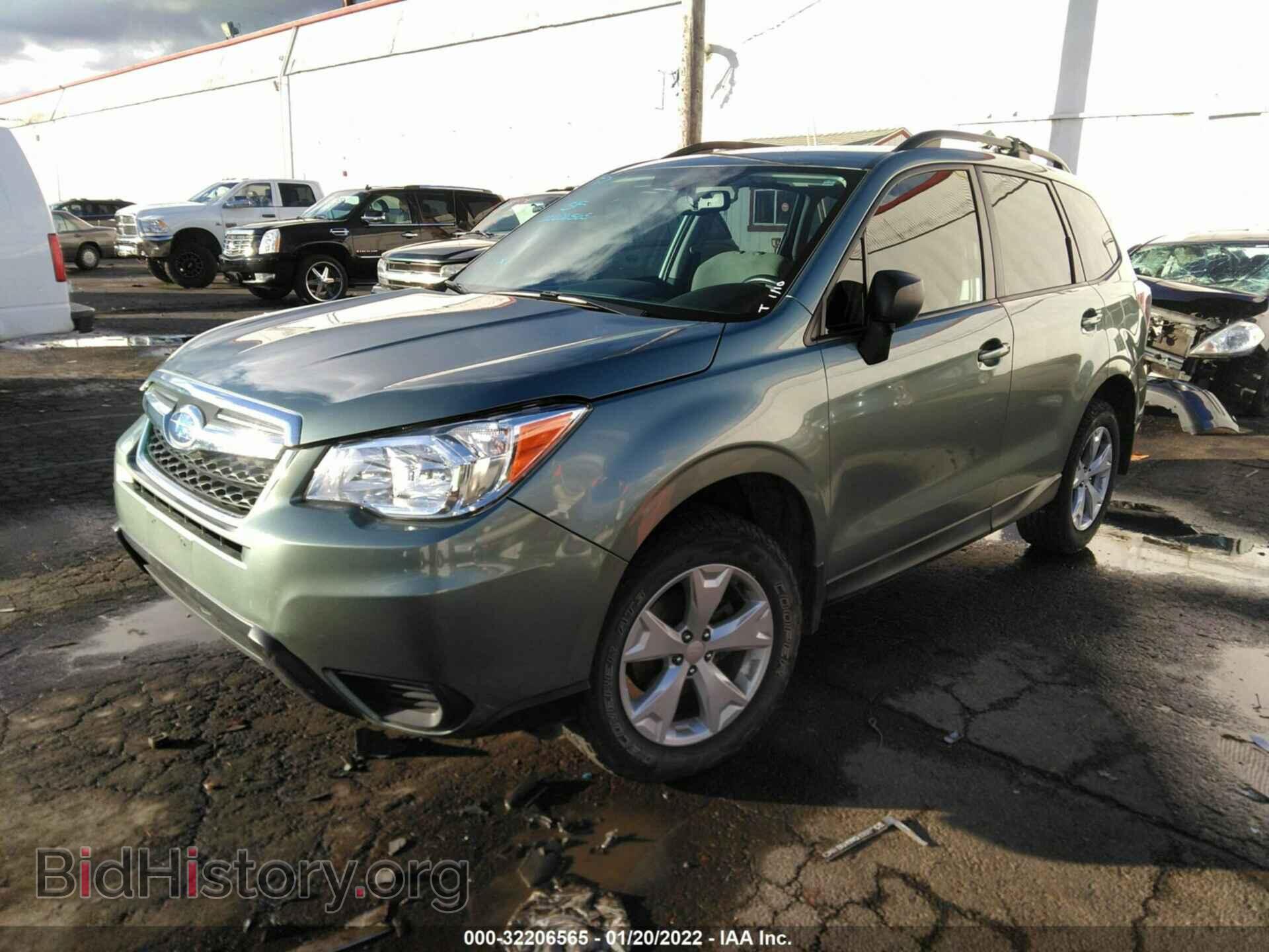 2016 SUBARU FORESTER - VIN: JF2SJABC4GH432333 - Фото 2
