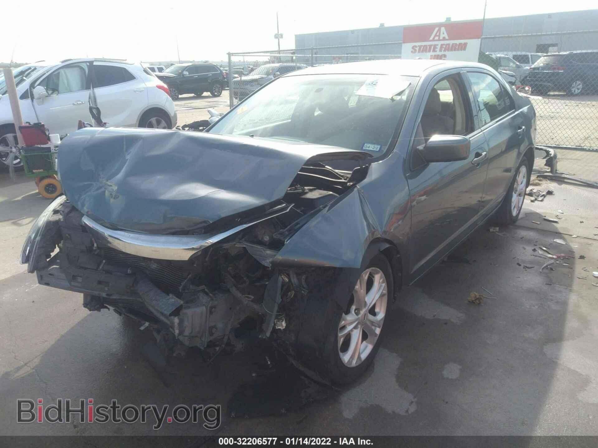 2012 FORD FUSION - VIN: 3FAHP0HAXCR219375 - Фото 2