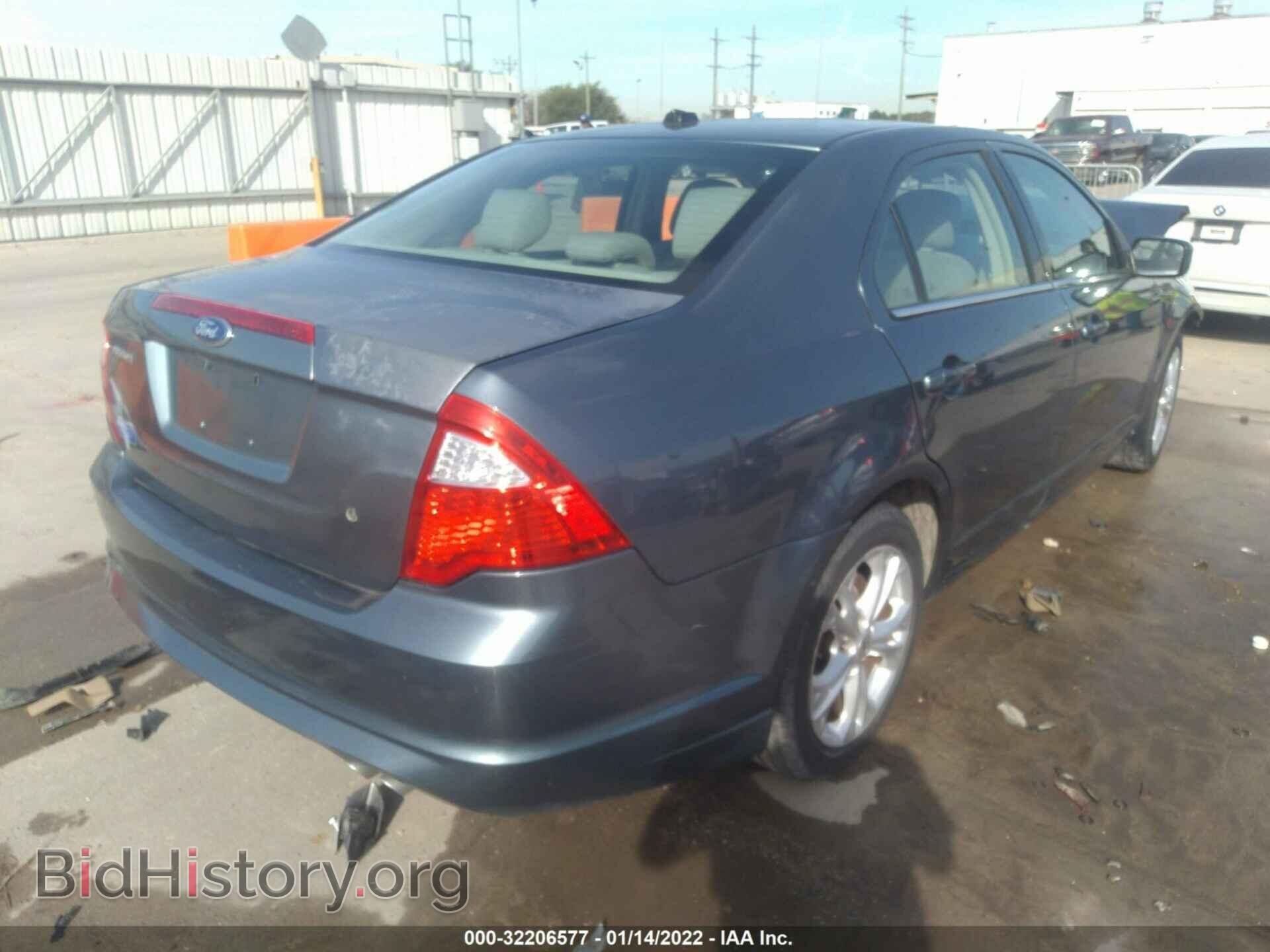 2012 FORD FUSION - VIN: 3FAHP0HAXCR219375 - Фото 4