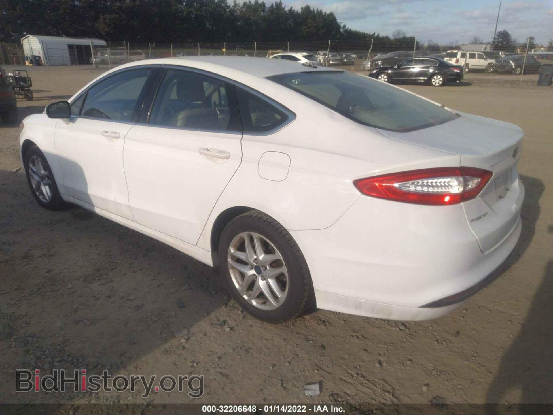 2013 FORD FUSION - VIN: 3FA6P0HR8DR275605 - Фото 3