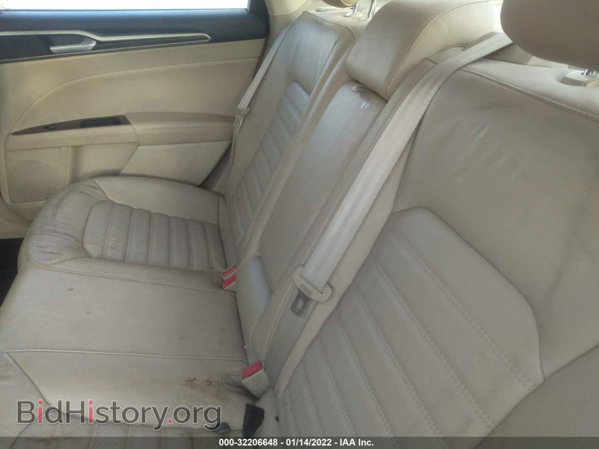 2013 FORD FUSION - VIN: 3FA6P0HR8DR275605 - Фото 8