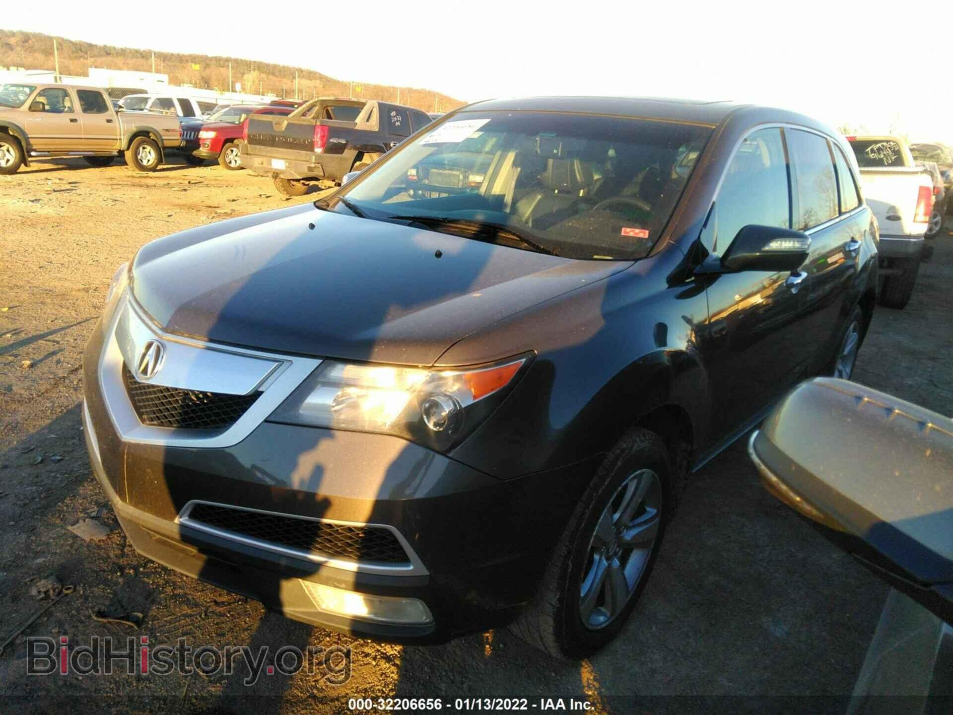 2012 ACURA MDX - VIN: 2HNYD2H24CH537442 - Фото 2