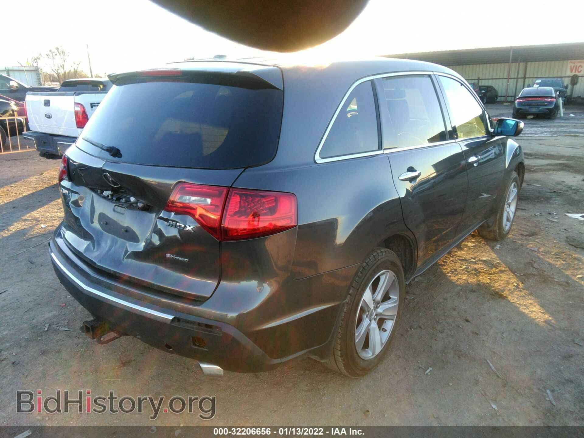 2012 ACURA MDX - VIN: 2HNYD2H24CH537442 - Фото 4