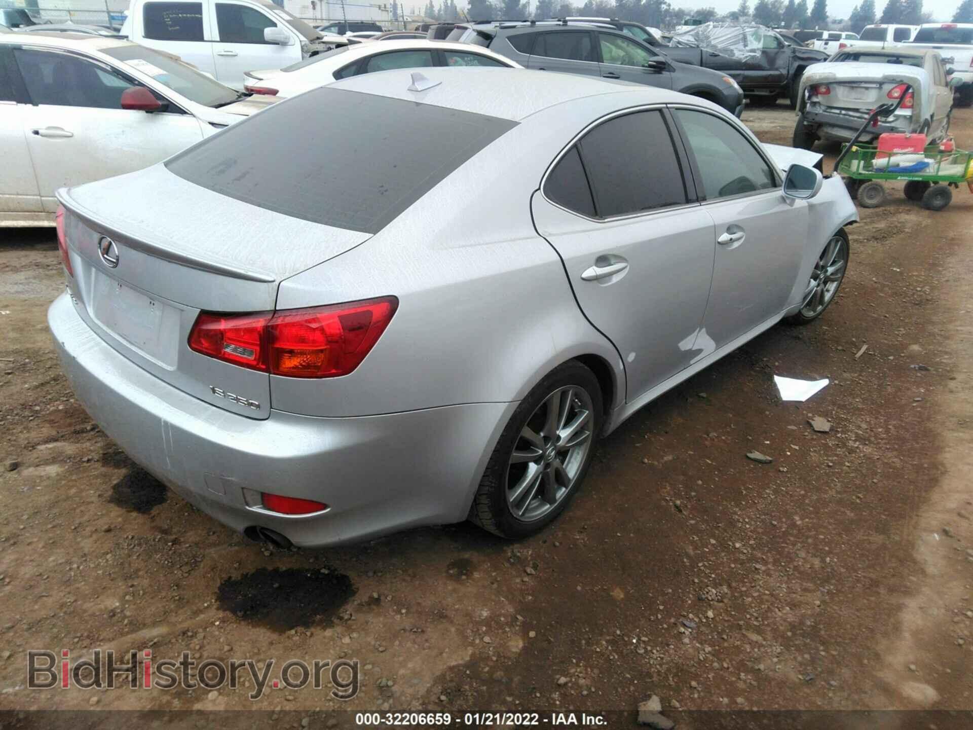 2008 LEXUS IS 250 - VIN: JTHBK262385086411 - Фото 4