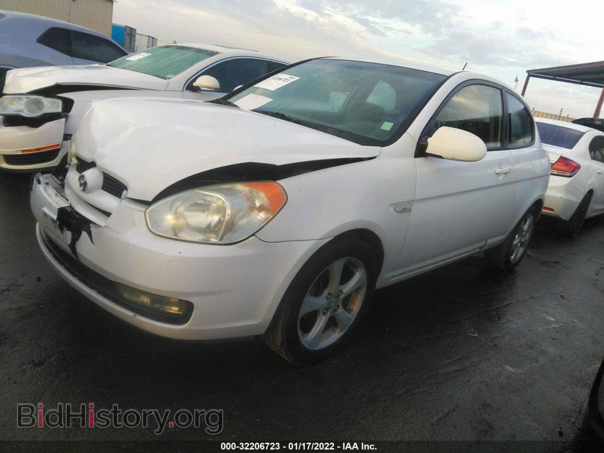 2007 HYUNDAI ACCENT - VIN: KMHCN36C97U013555 - Фото 2