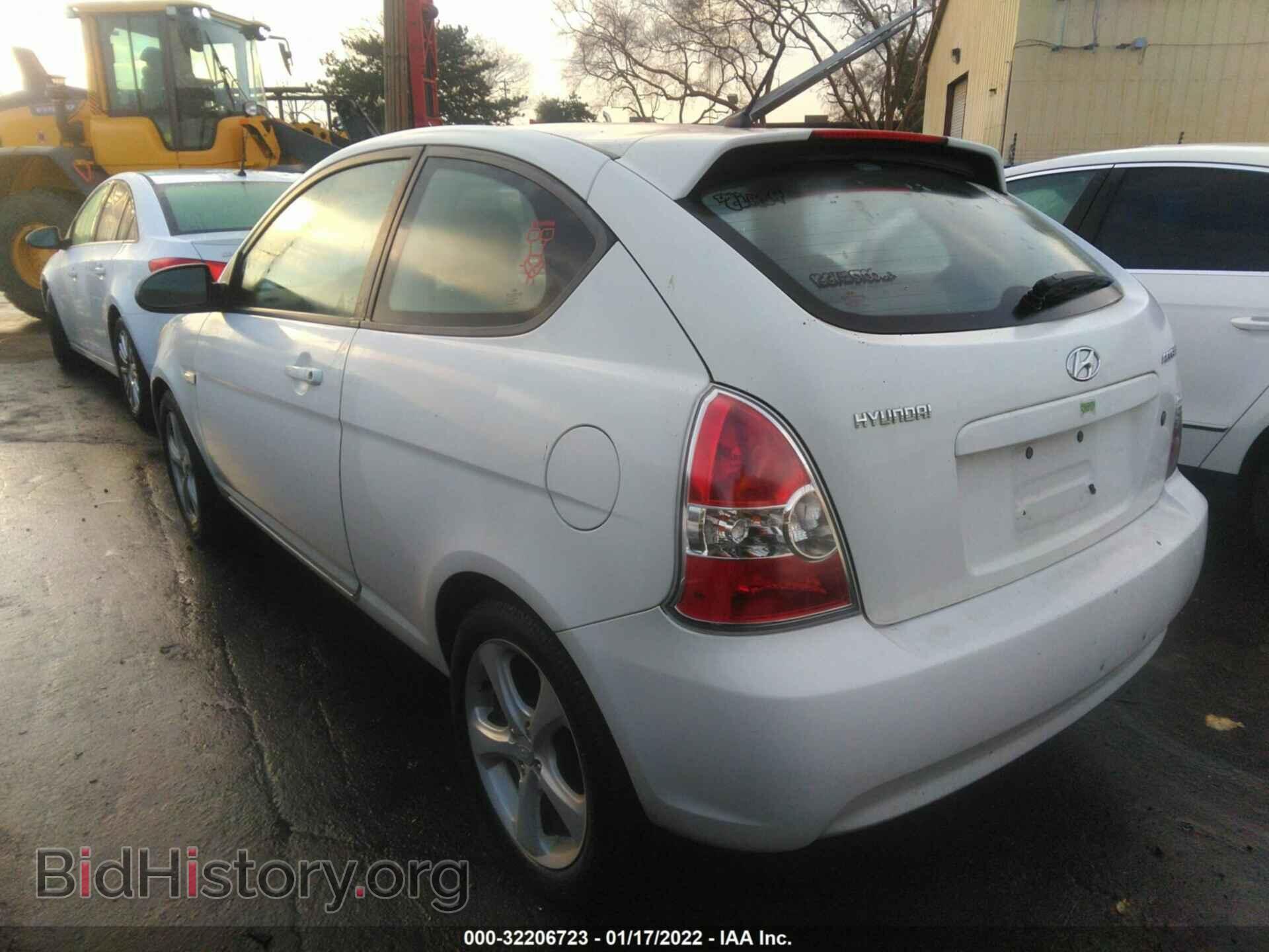 2007 HYUNDAI ACCENT - VIN: KMHCN36C97U013555 - Фото 3