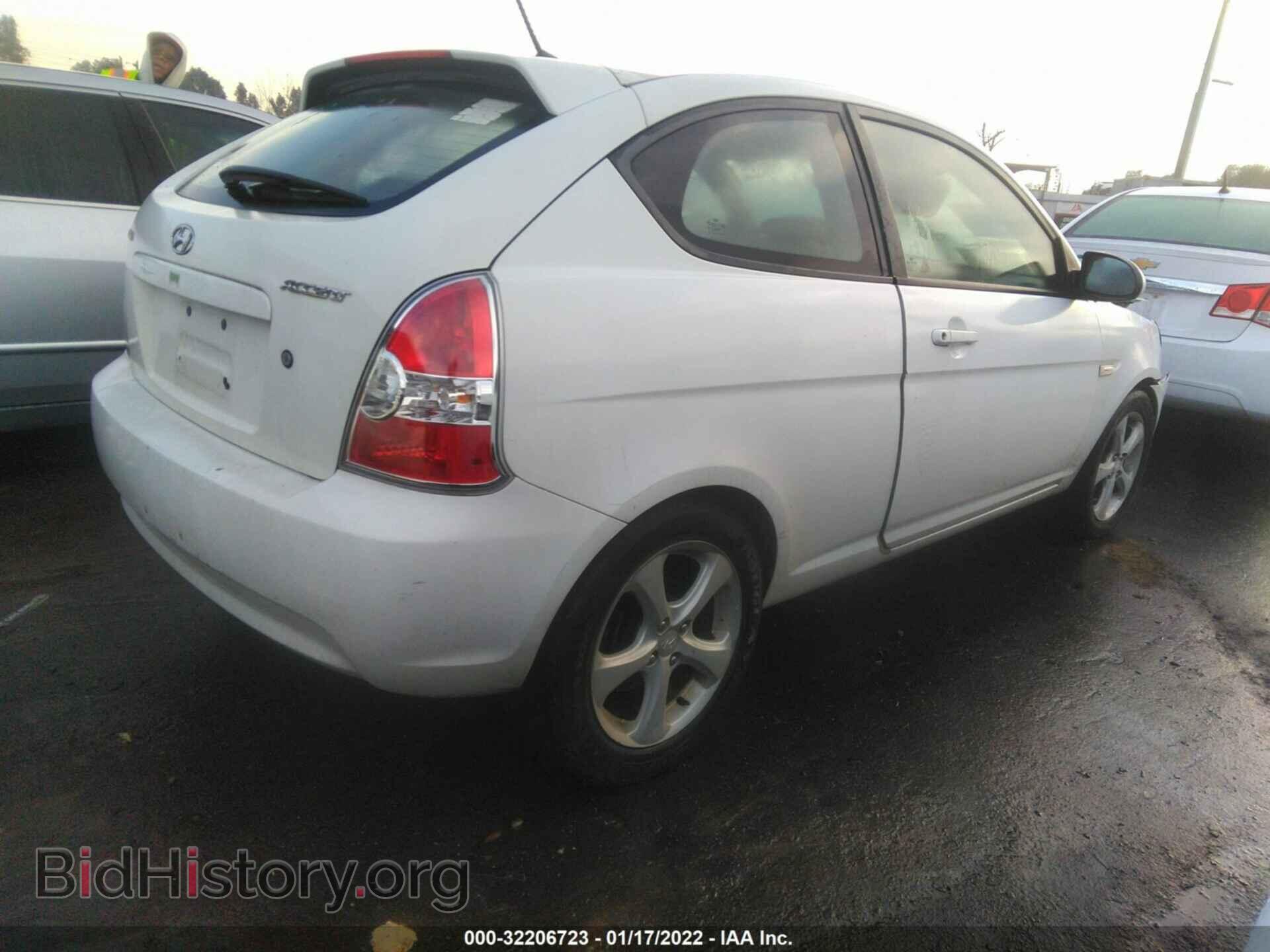 2007 HYUNDAI ACCENT - VIN: KMHCN36C97U013555 - Фото 4