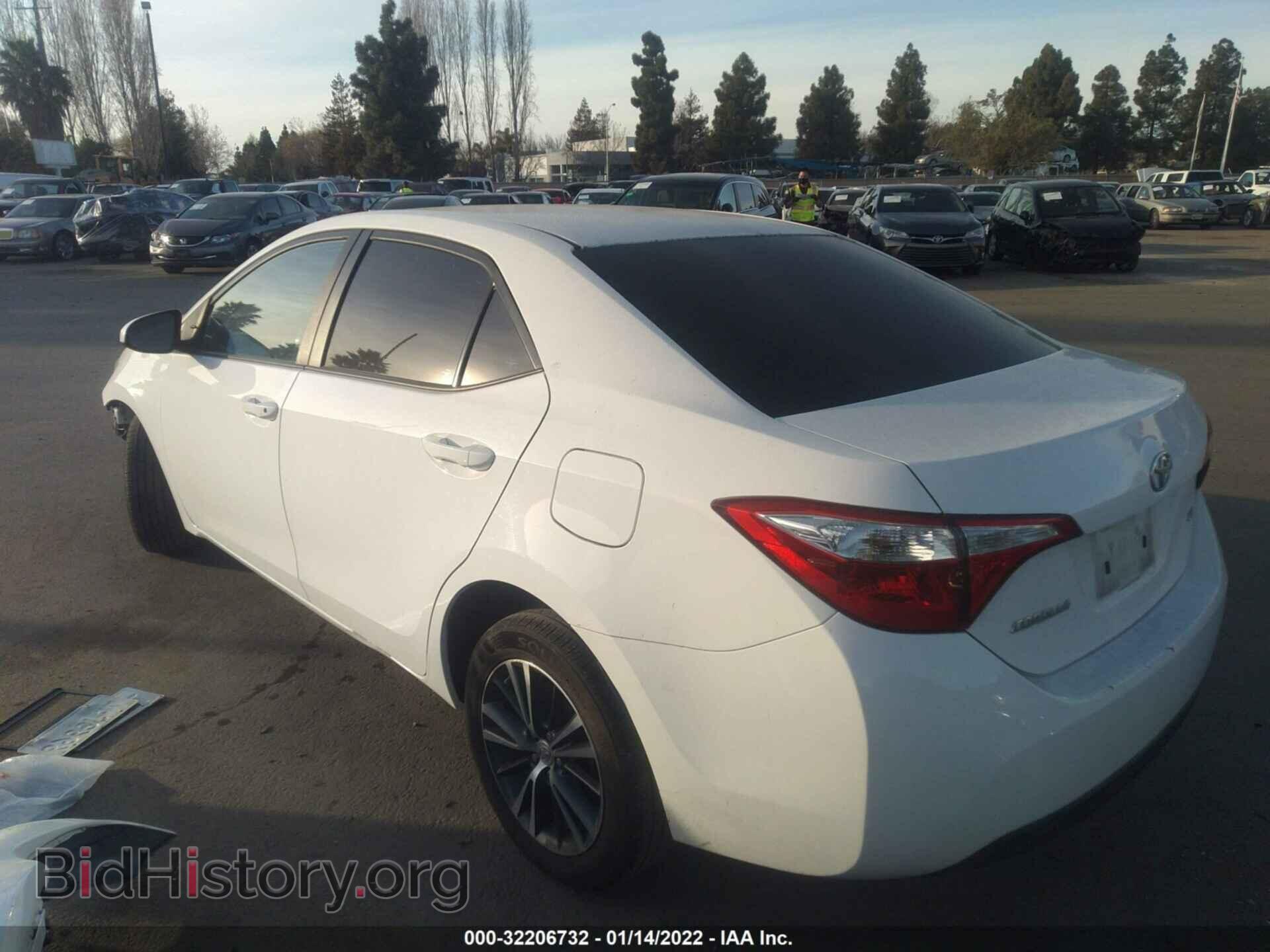 2016 TOYOTA COROLLA - VIN: 5YFBURHE0GP438356 - Фото 3
