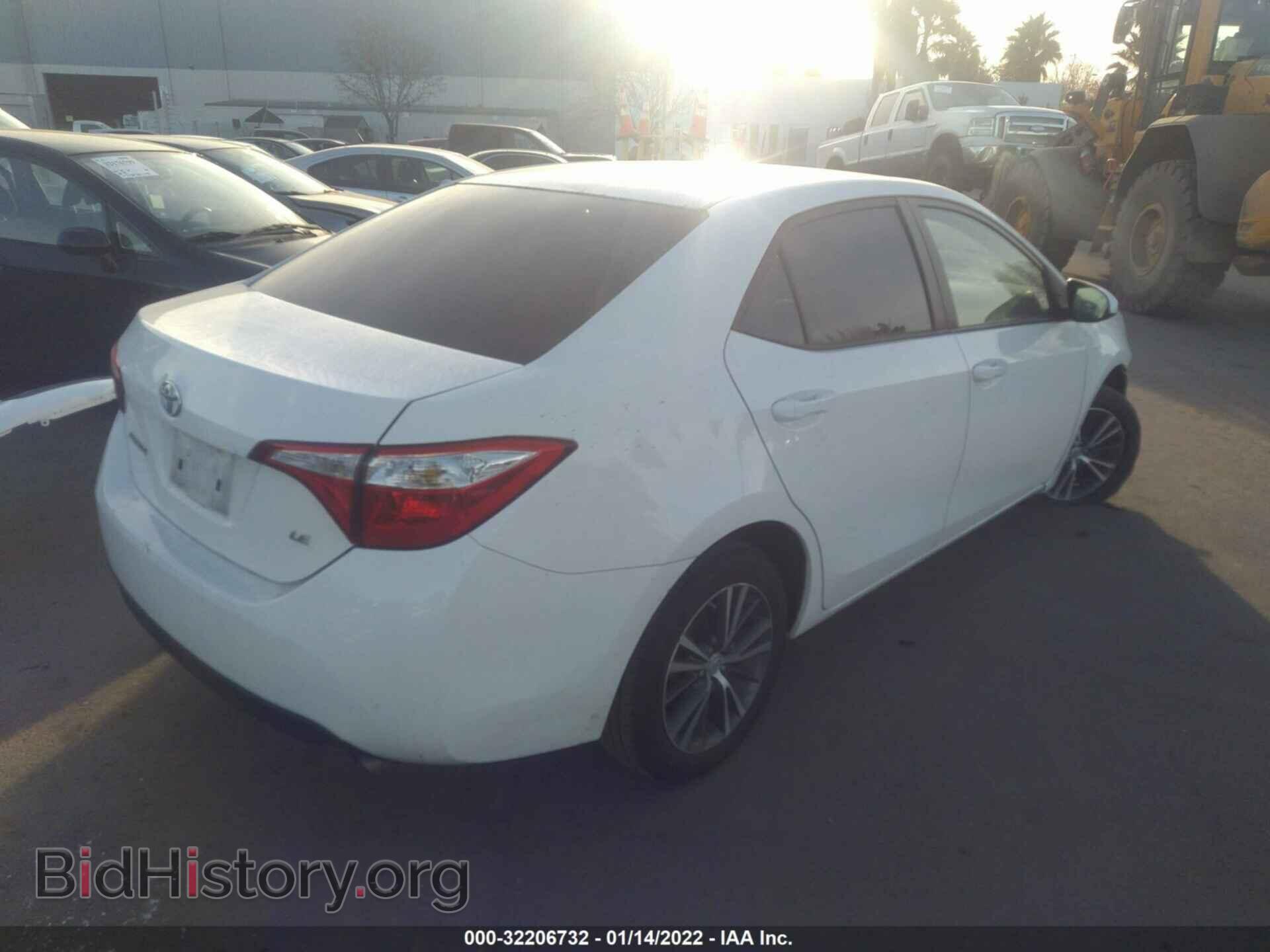 2016 TOYOTA COROLLA - VIN: 5YFBURHE0GP438356 - Фото 4
