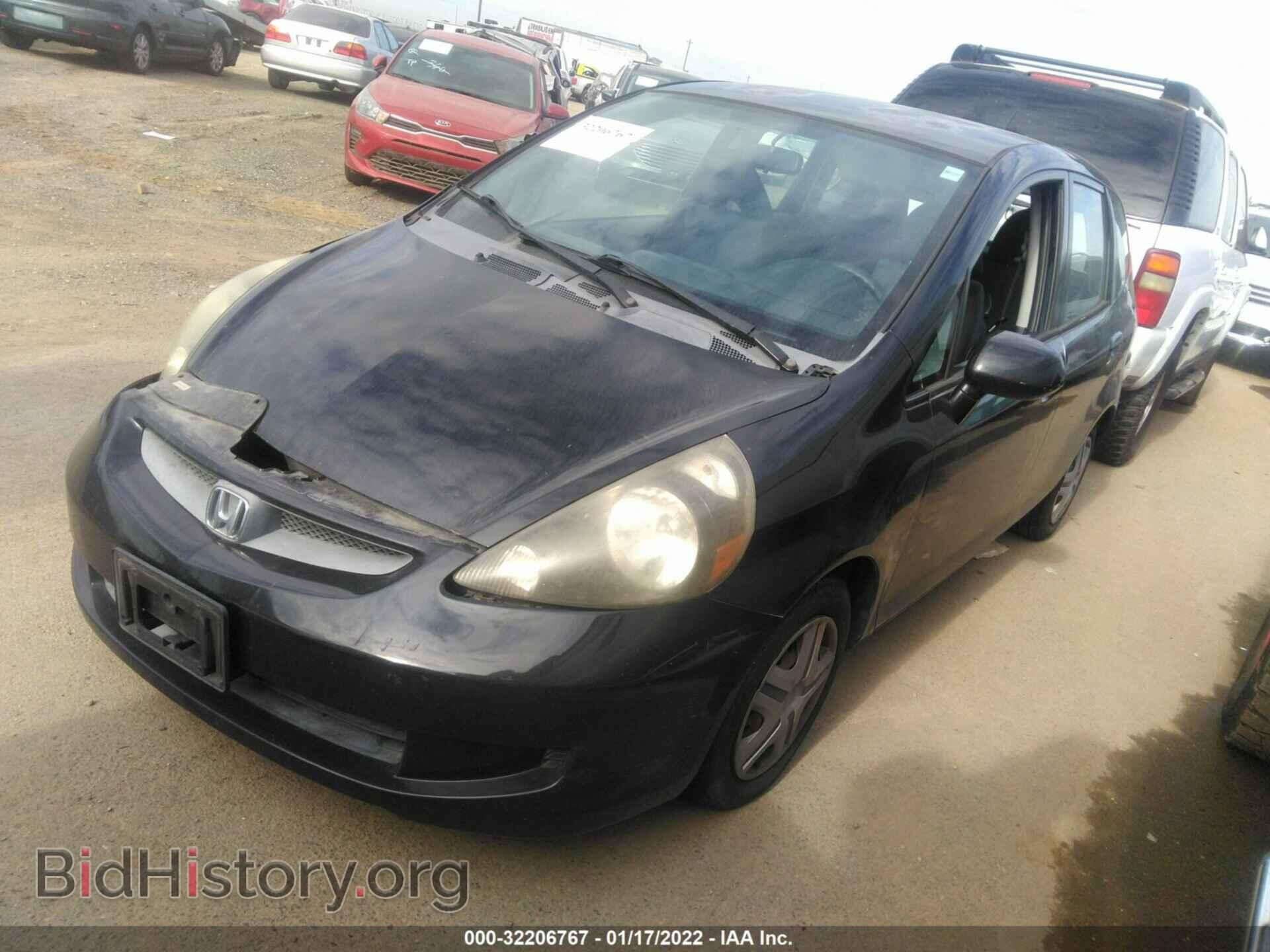 2007 HONDA FIT - VIN: JHMGD38417S066064 - Фото 2