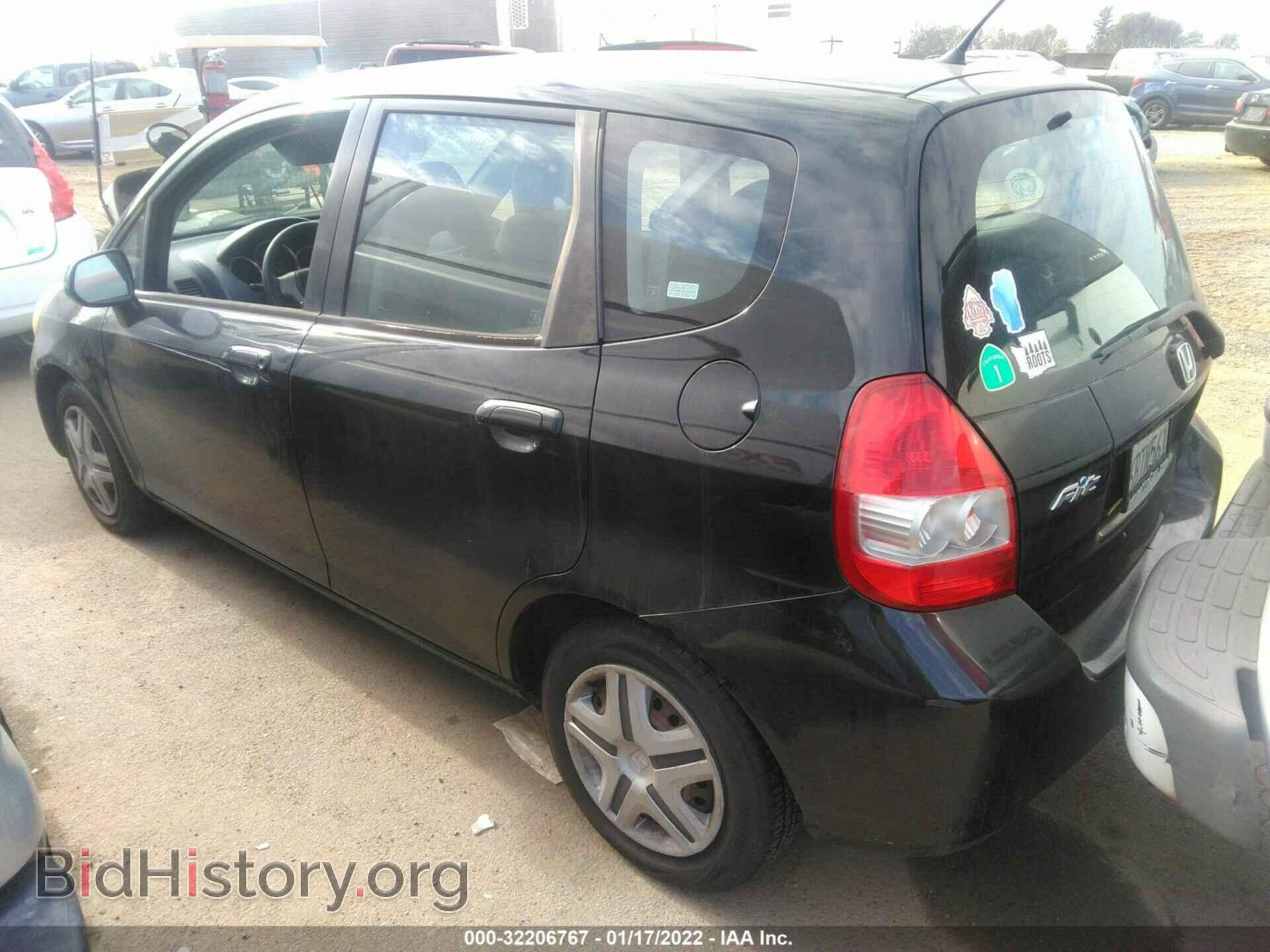 2007 HONDA FIT - VIN: JHMGD38417S066064 - Фото 3