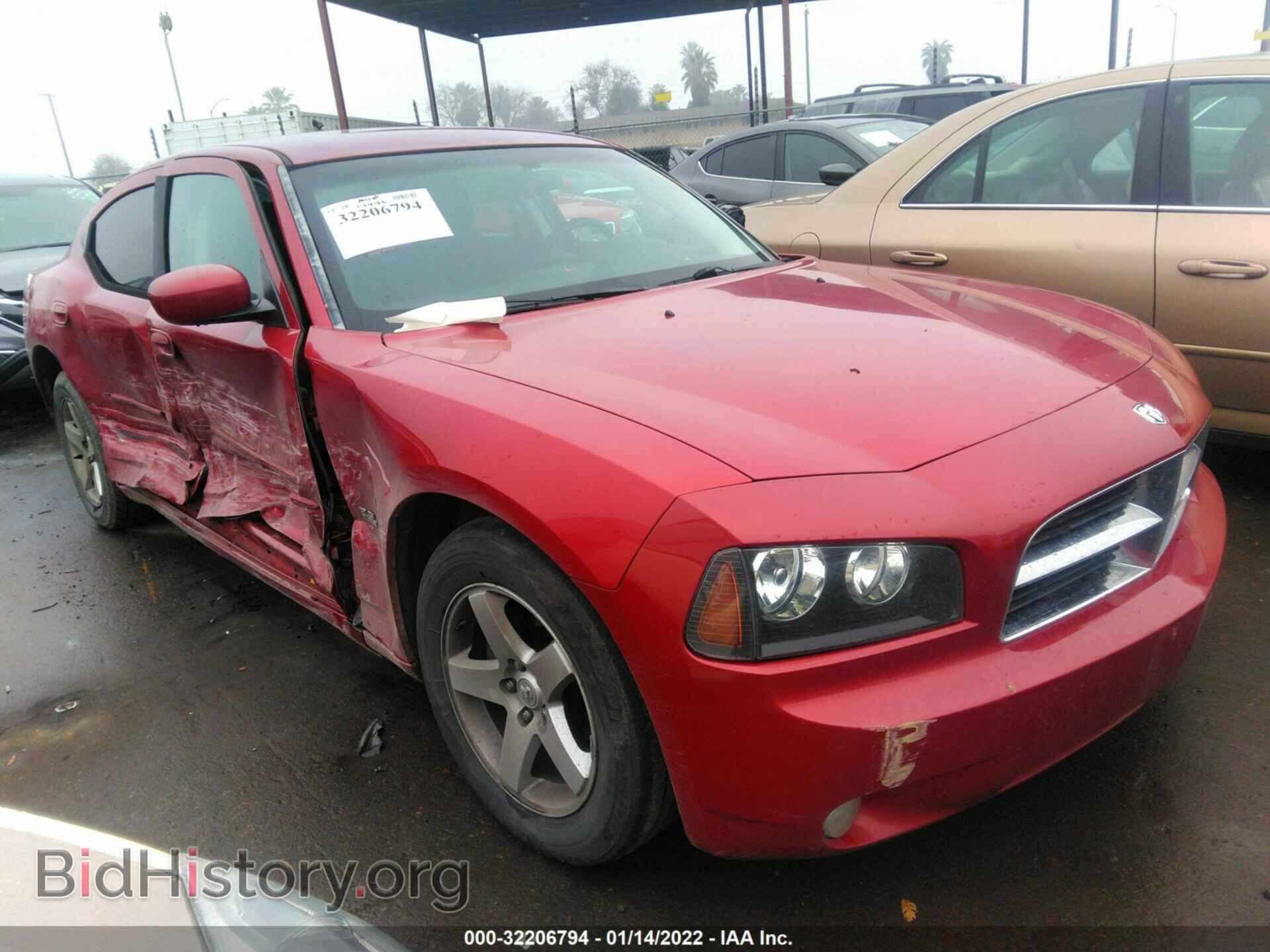 Photo 2B3CA3CV2AH124353 - DODGE CHARGER 2010