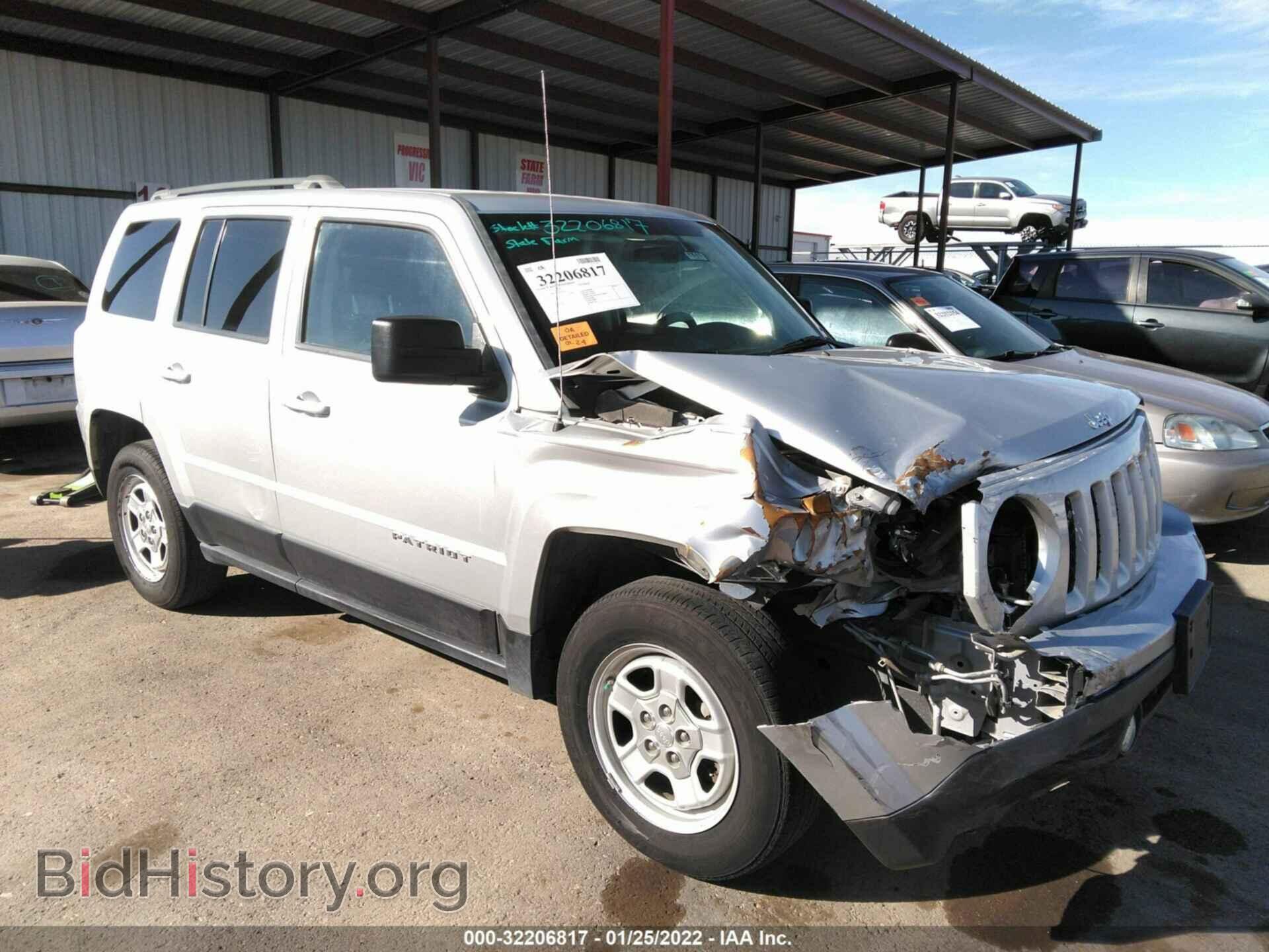 Фотография 1C4NJPBA9CD678759 - JEEP PATRIOT 2012