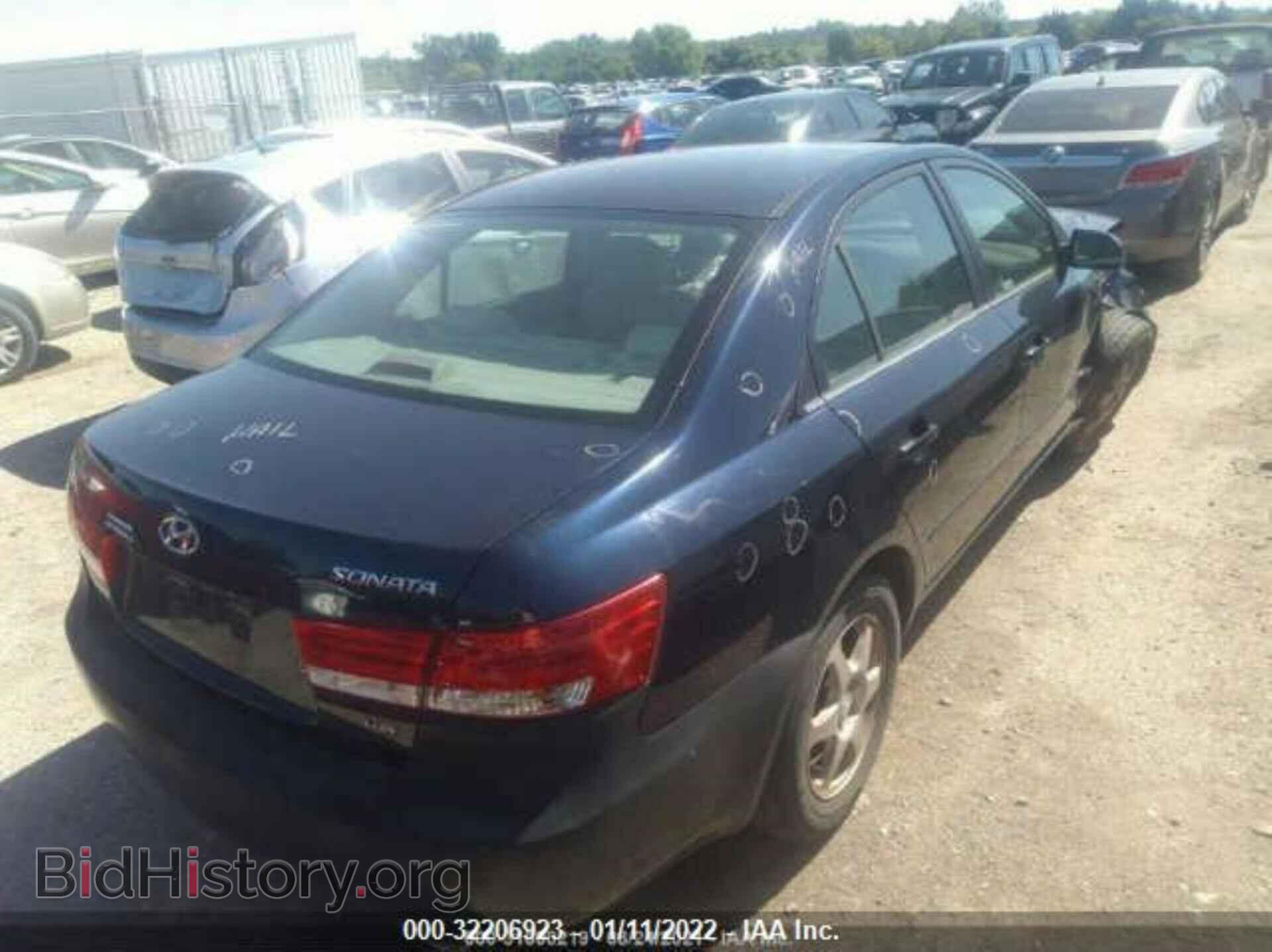 2006 HYUNDAI SONATA - VIN: 5NPEU46F06H016708 - Фото 4