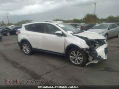 2013 Toyota RAV4 Limited, white — VIN 2T3DFREV4DW075052, IAAI