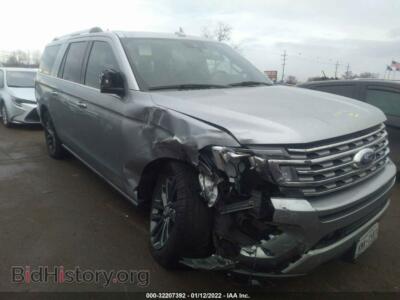 2021 Ford EXPEDITION MAX Limited, серебристый — VIN 1FMJK2AT0MEA27402, IAAI