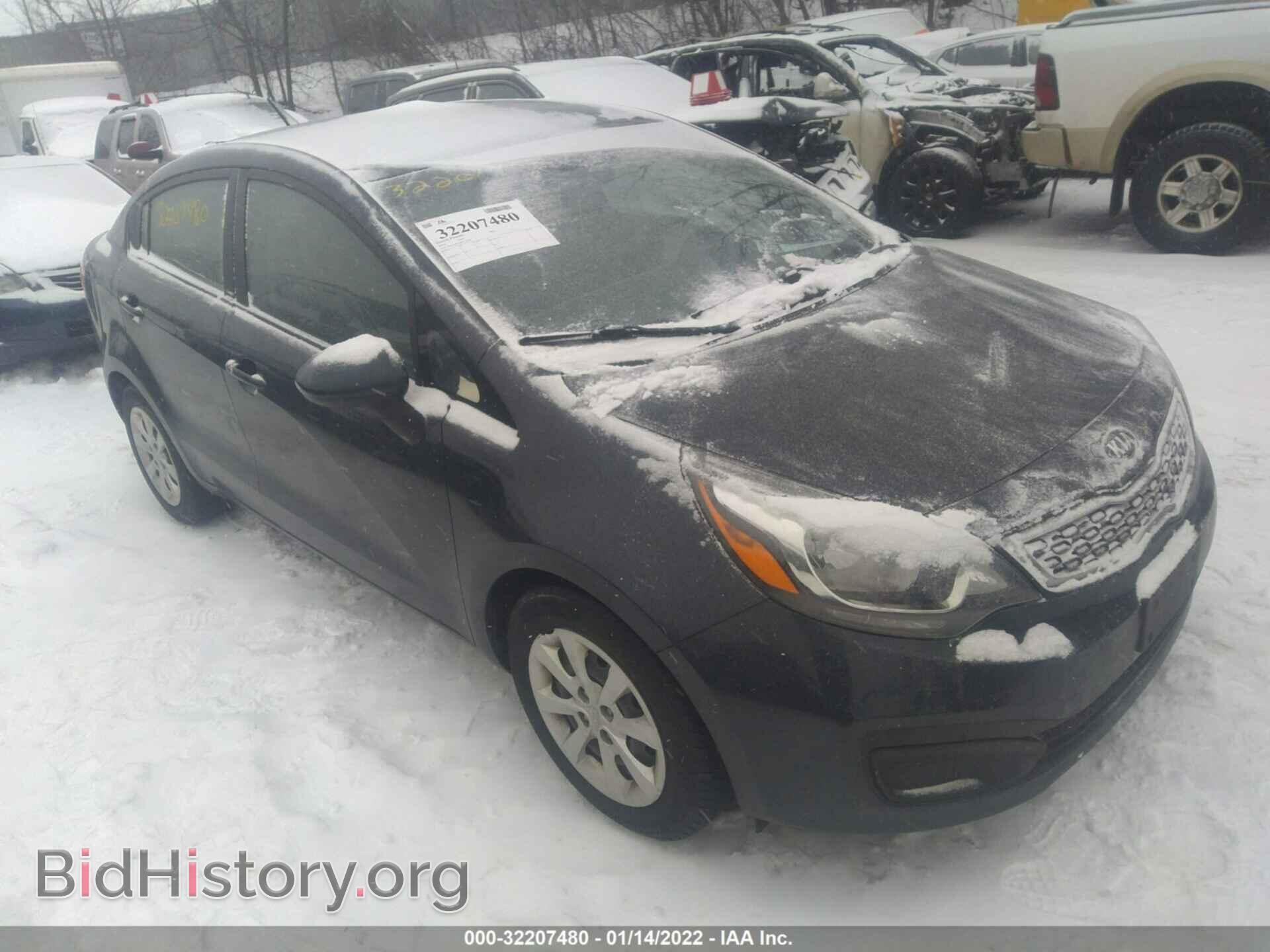 Photo KNADN4A36E6332593 - KIA RIO 2014