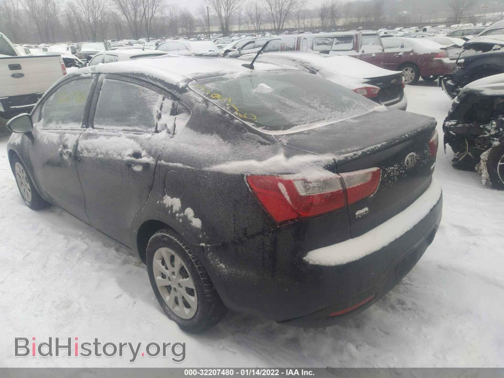 2014 KIA RIO - VIN: KNADN4A36E6332593 - Фото 3