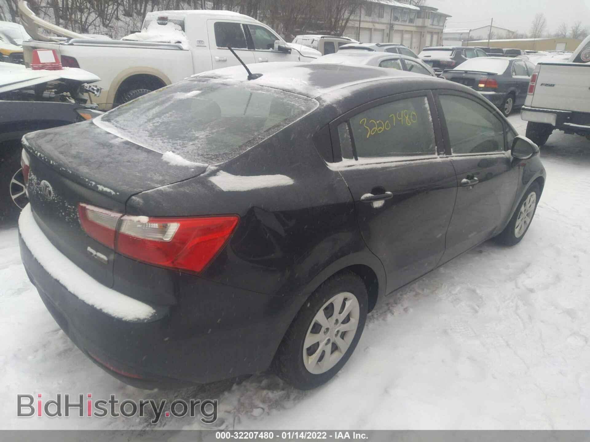 2014 KIA RIO - VIN: KNADN4A36E6332593 - Фото 4