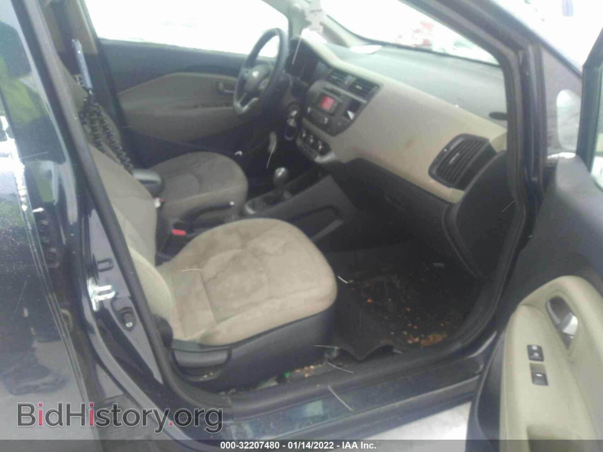 2014 KIA RIO - VIN: KNADN4A36E6332593 - Фото 5