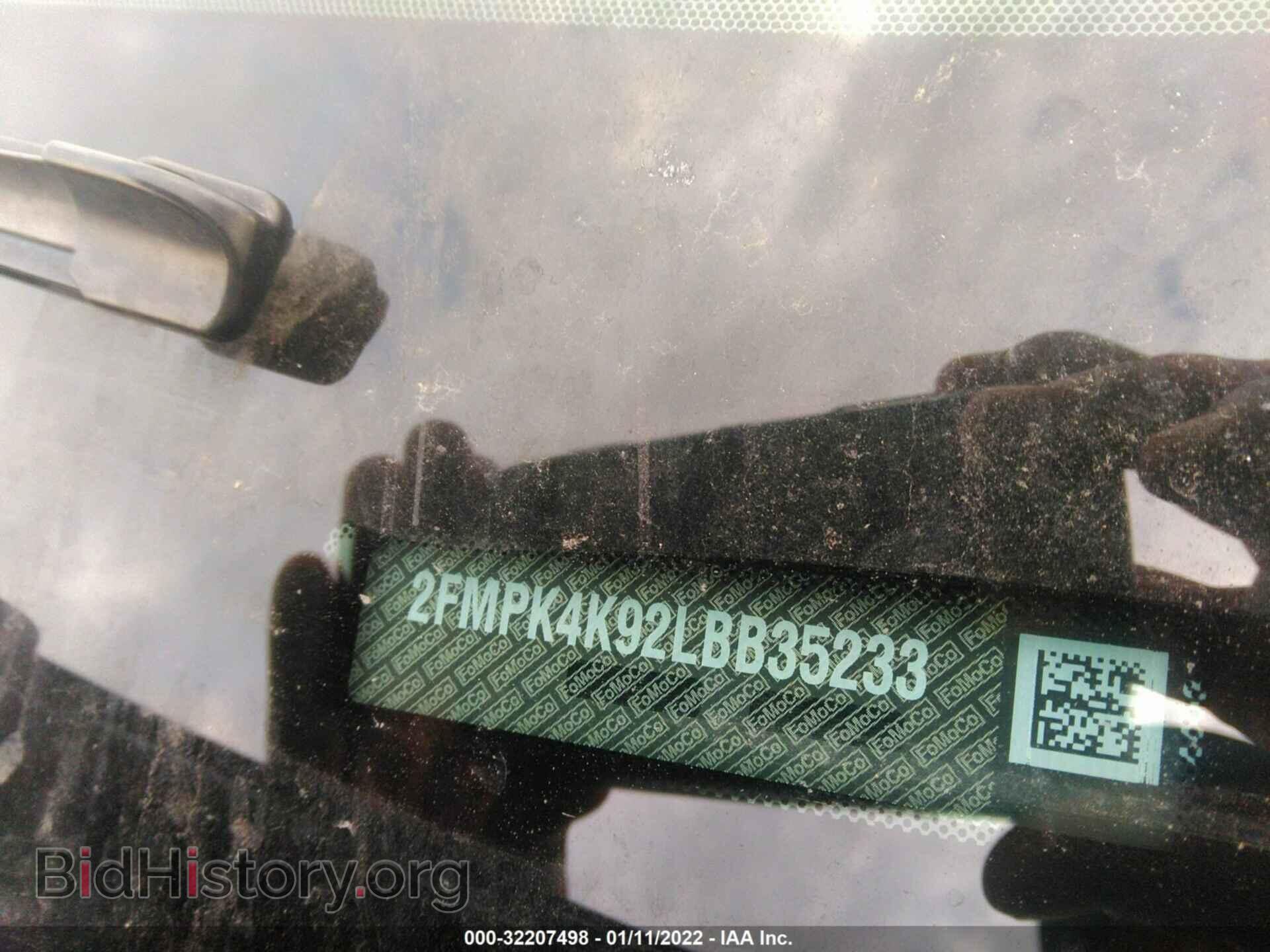 2020 FORD EDGE - VIN: 2FMPK4K92LBB35233 - Фото 9