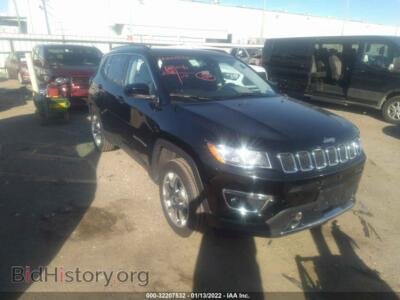 2021 Jeep COMPASS Limited, черный — VIN 3C4NJDCBXMT593401, IAAI