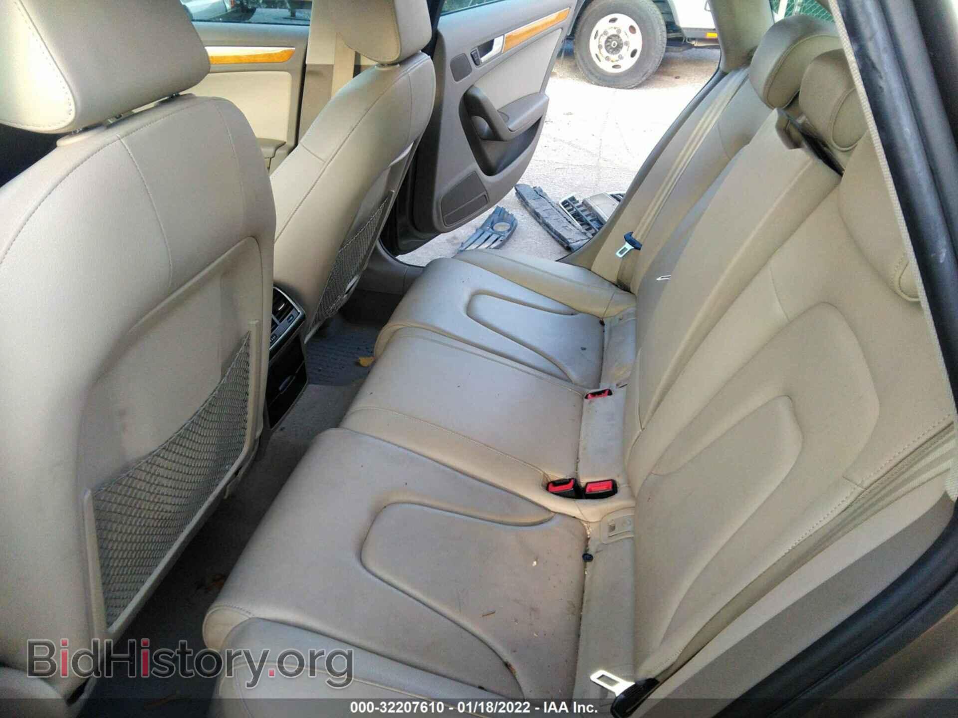 2010 AUDI A4 - VIN: WAUFFAFL1AN028536 - Фото 8