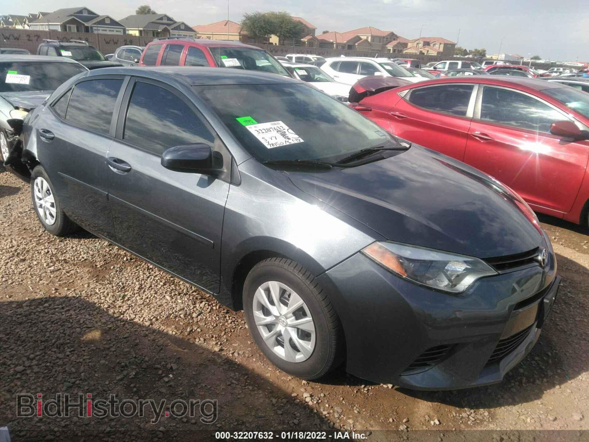 Photo 2T1BPRHE1FC343696 - TOYOTA COROLLA 2015