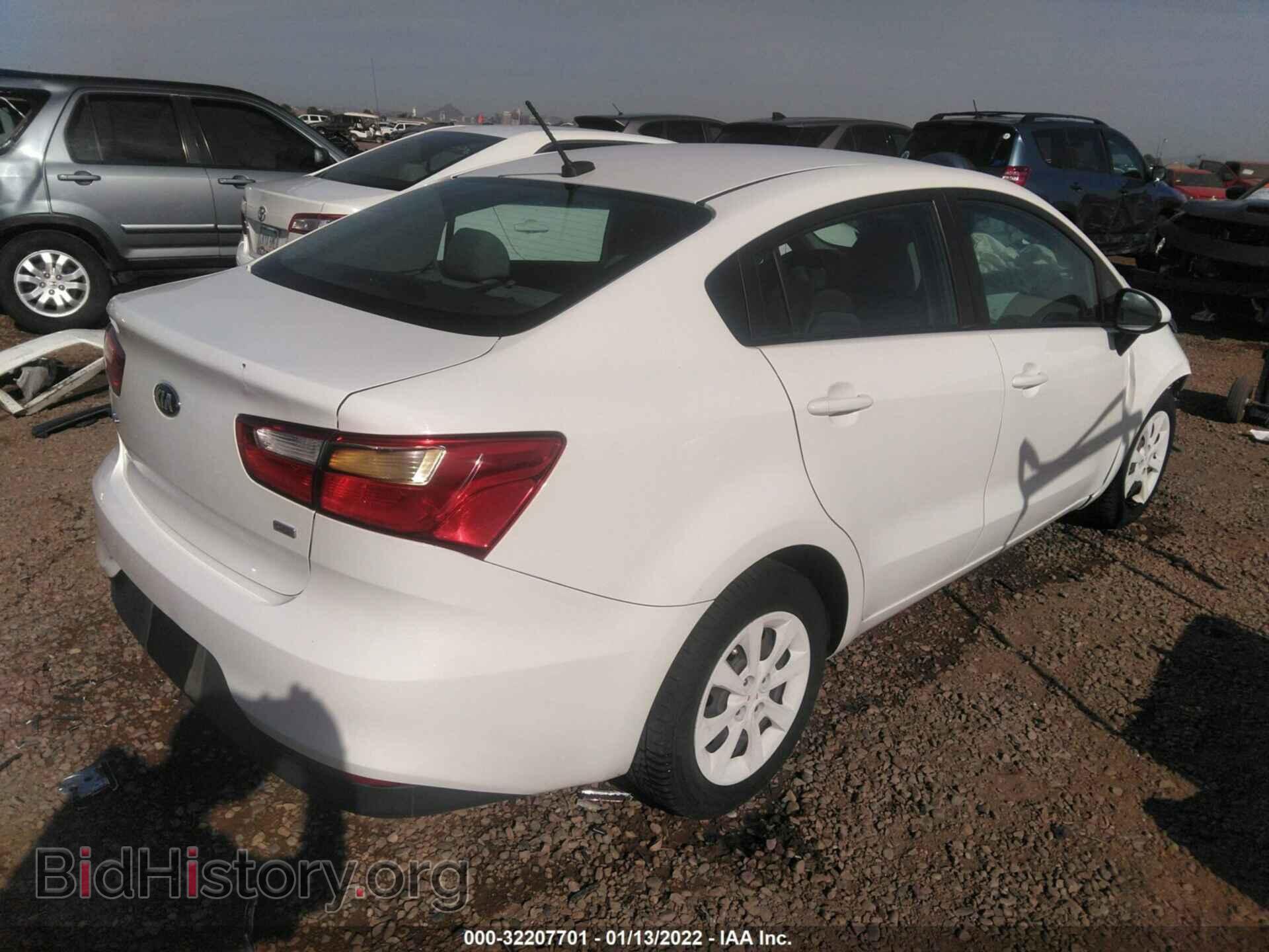2017 KIA RIO - VIN: KNADM4A35H6025214 - Фото 4