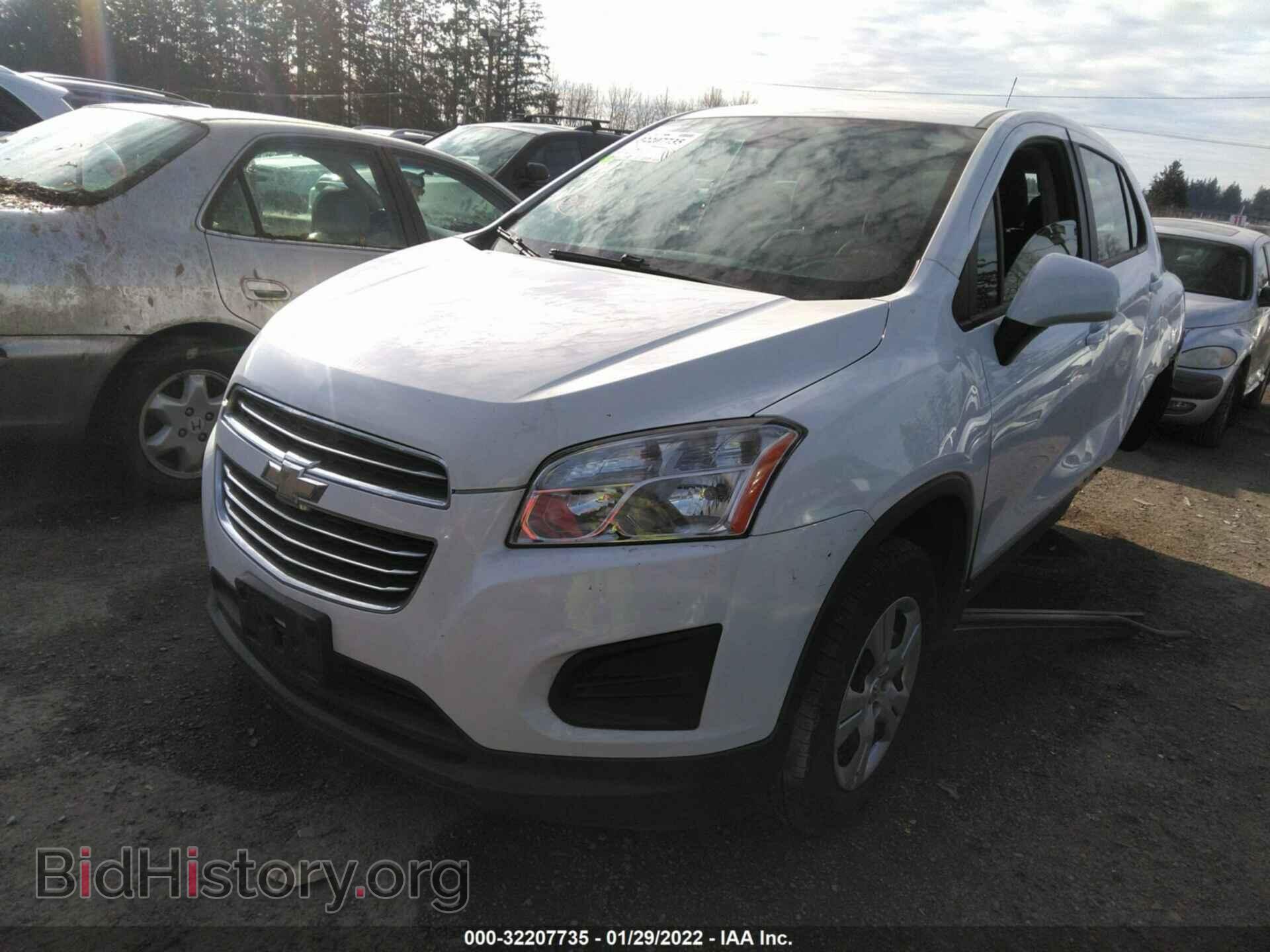 2015 CHEVROLET TRAX - VIN: KL7CJKSB3FB084037 - Фото 2