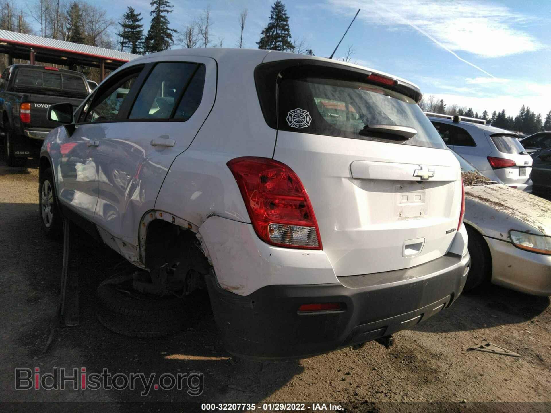 2015 CHEVROLET TRAX - VIN: KL7CJKSB3FB084037 - Фото 3