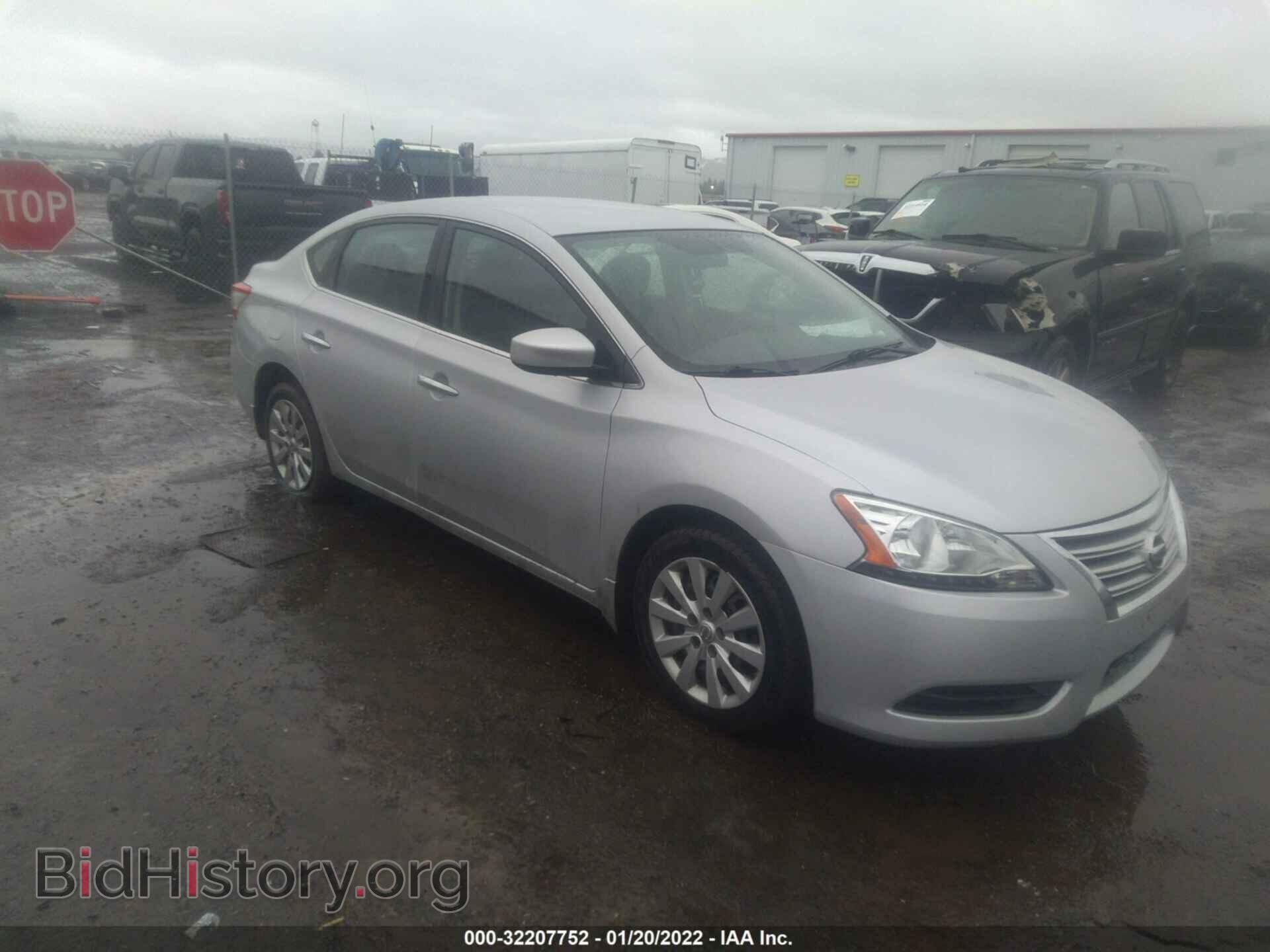 Photo 1N4AB7AP6EN853215 - NISSAN SENTRA 2014